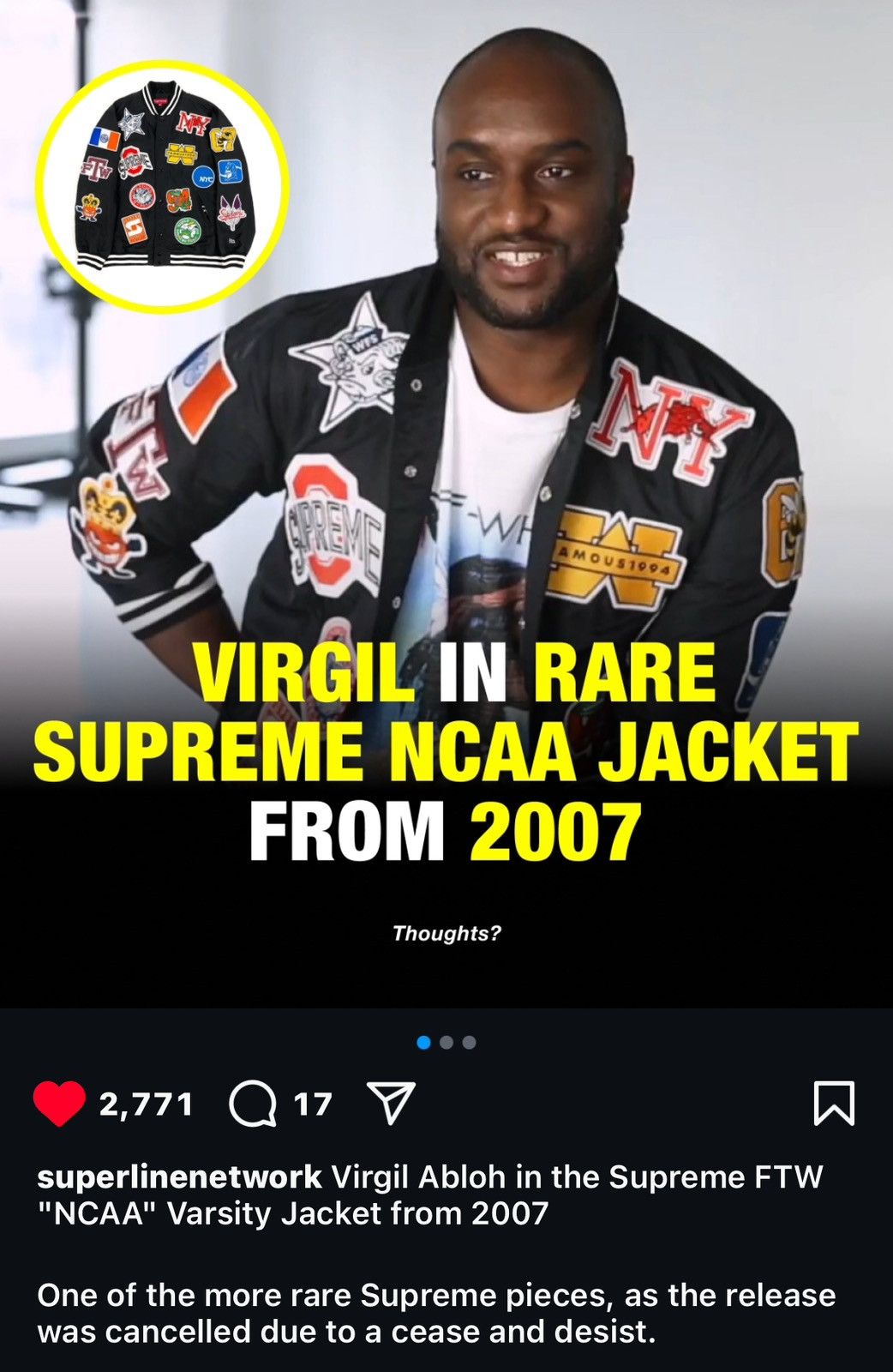 Supreme Supreme 07 NCAA NCCA Varsity Jacket Camo RARE Franchise Size US L / EU 52-54 / 3 - 8 Thumbnail