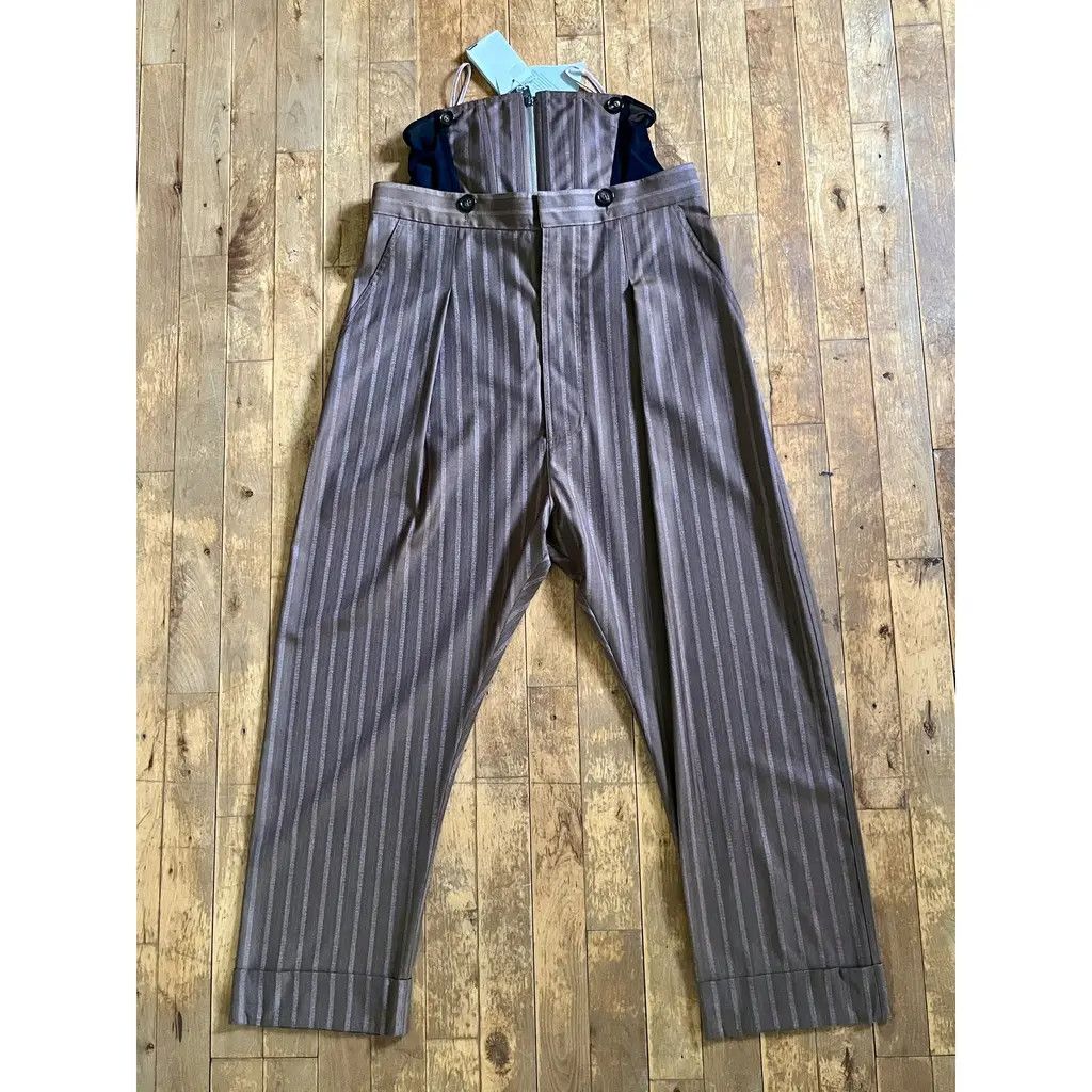 Vivienne Westwood Vivienne Westwood Striped Corset Trousers Size US 32 / EU 48 - 3 Thumbnail