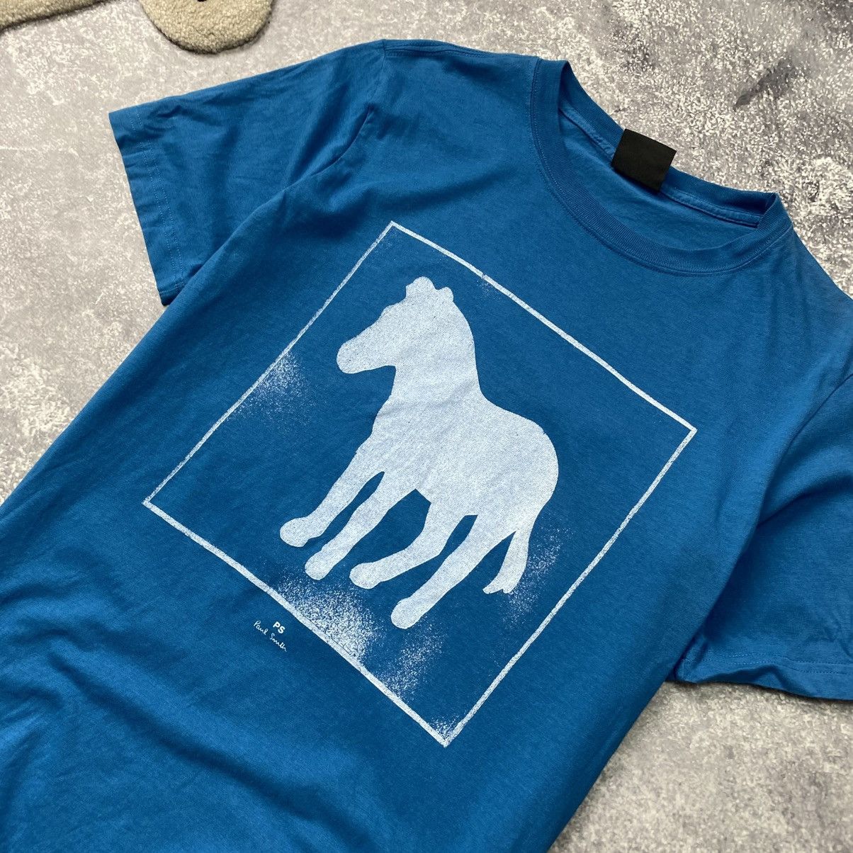Paul Smith Men’s Paul Smith Big Logo designer Luxurg tee Size US M / EU 48-50 / 2 - 2 Thumbnail