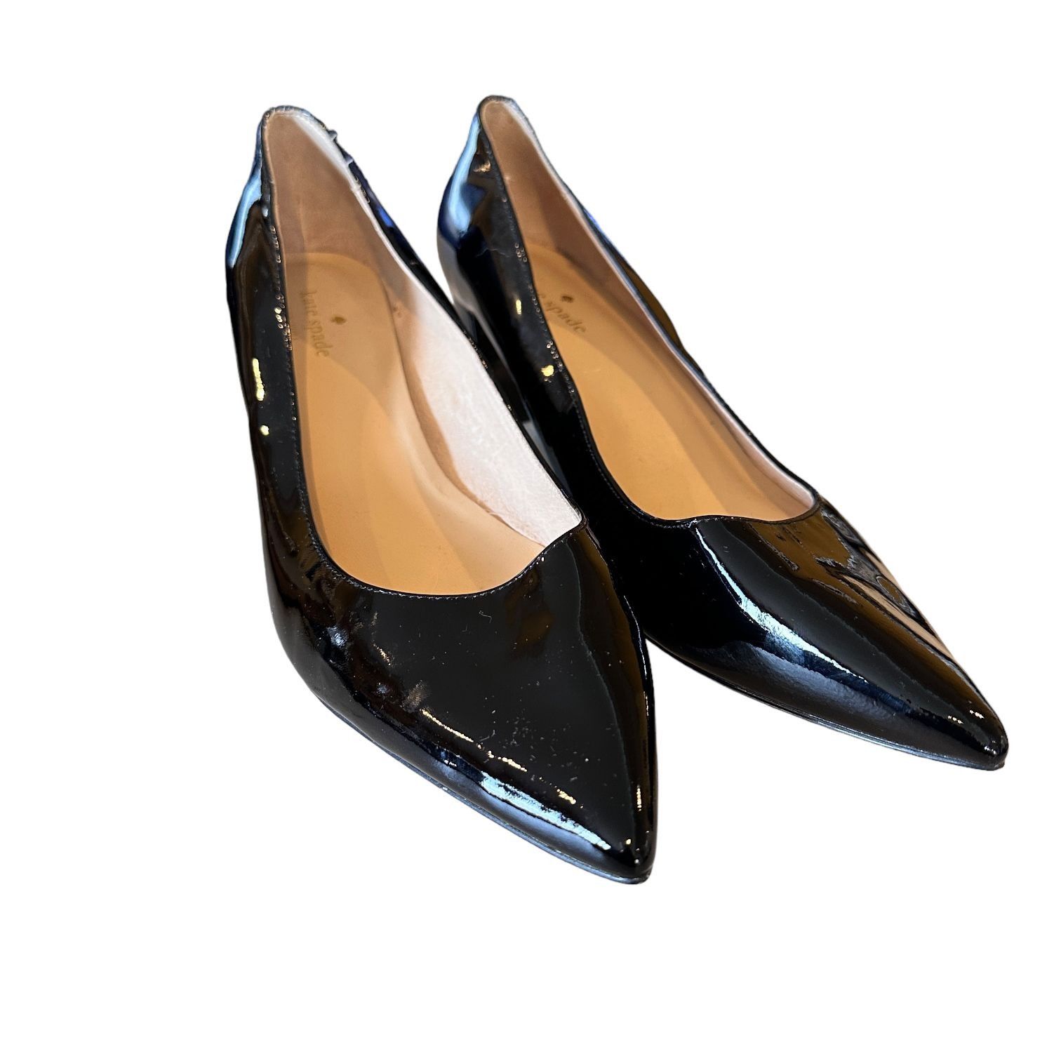 Kate Spade Kate Spade Black Patent Leather Pointed Toe Heels Pumps 11M Size US 11 / IT 41 - 9 Thumbnail