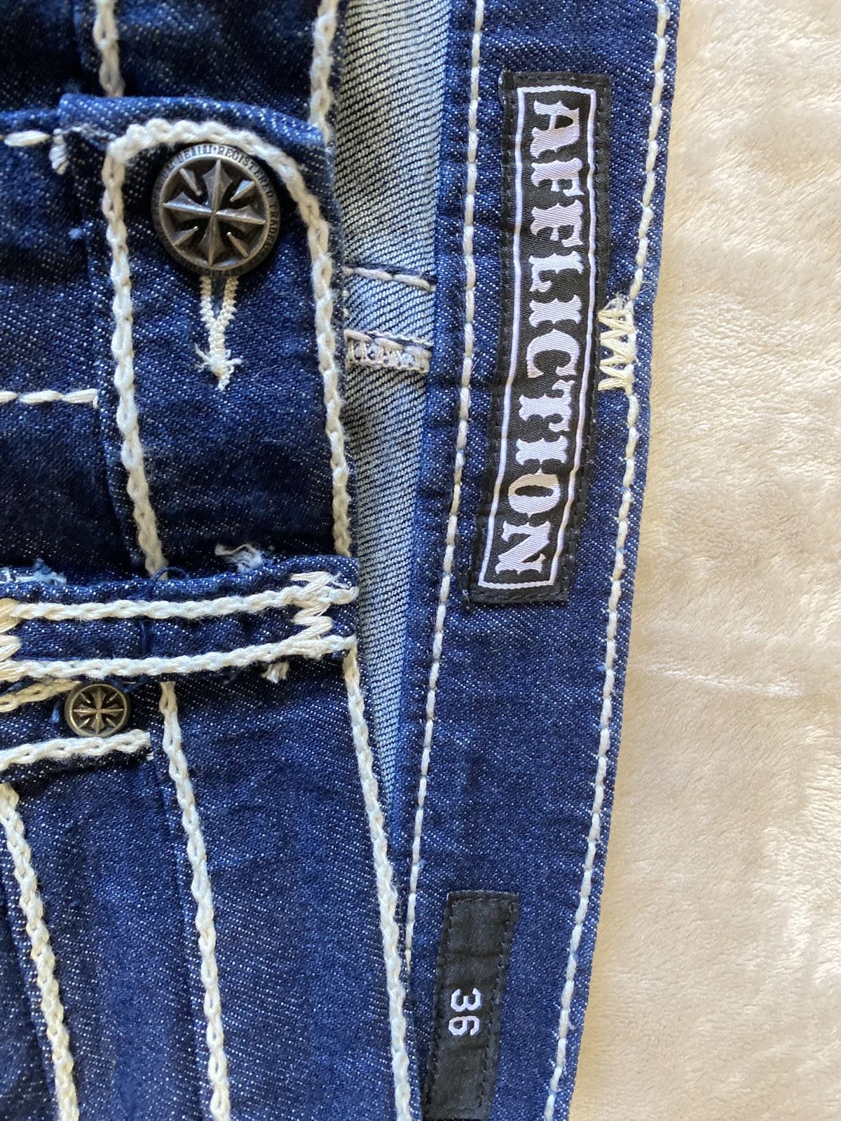 Affliction Affliction Jeans Size US 36 / EU 52 - 4 Thumbnail
