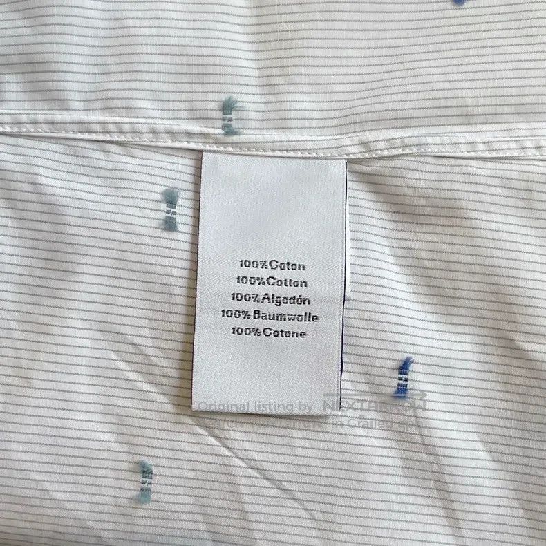 Hermes Hermes size 39 Striped H white shirt Size US M / EU 48-50 / 2 - 6 Thumbnail