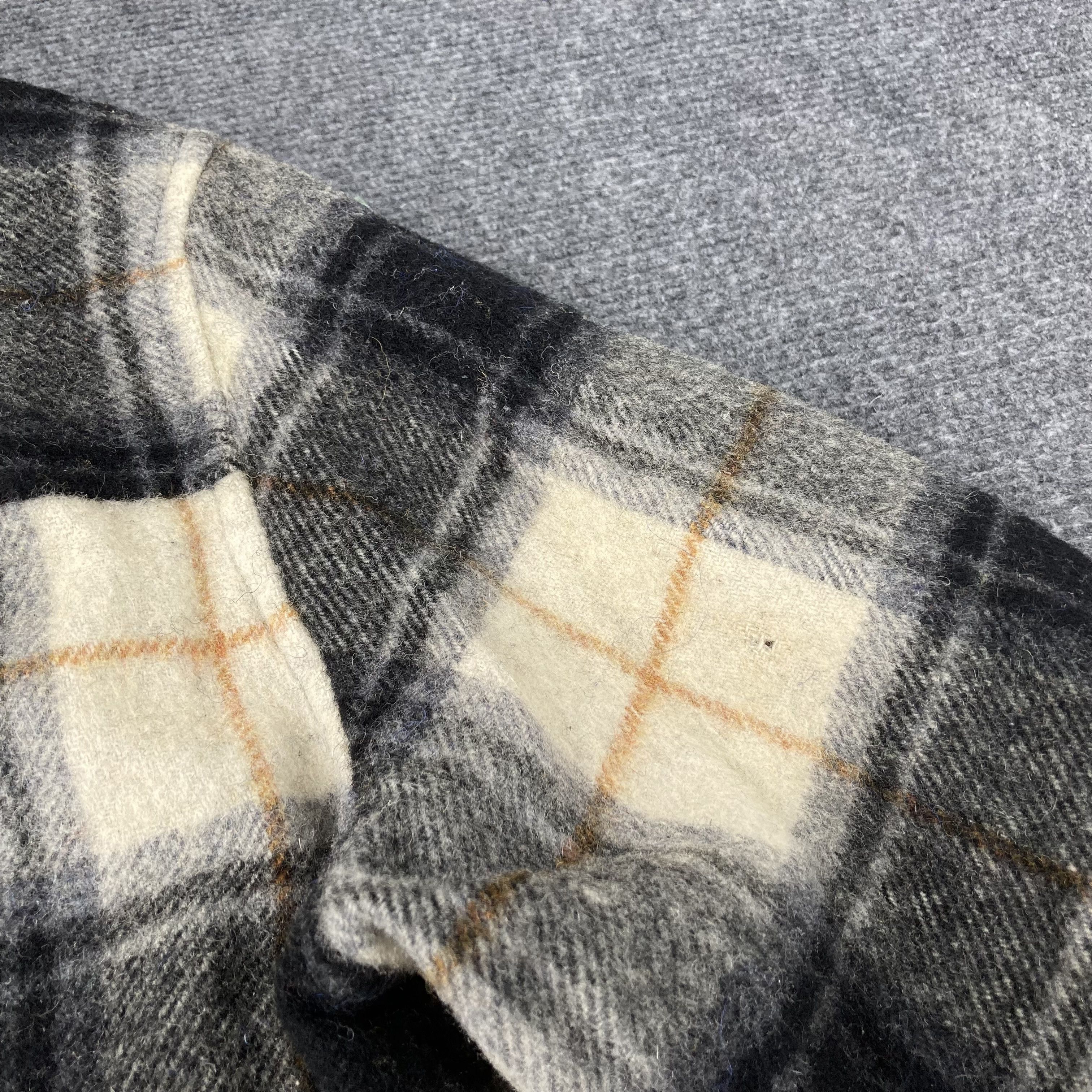 Flannel × Vintage Vtg Dan Pierre Shadow Plaid Flannel 90s Shirt Size US S / EU 44-46 / 1 - 7 Thumbnail