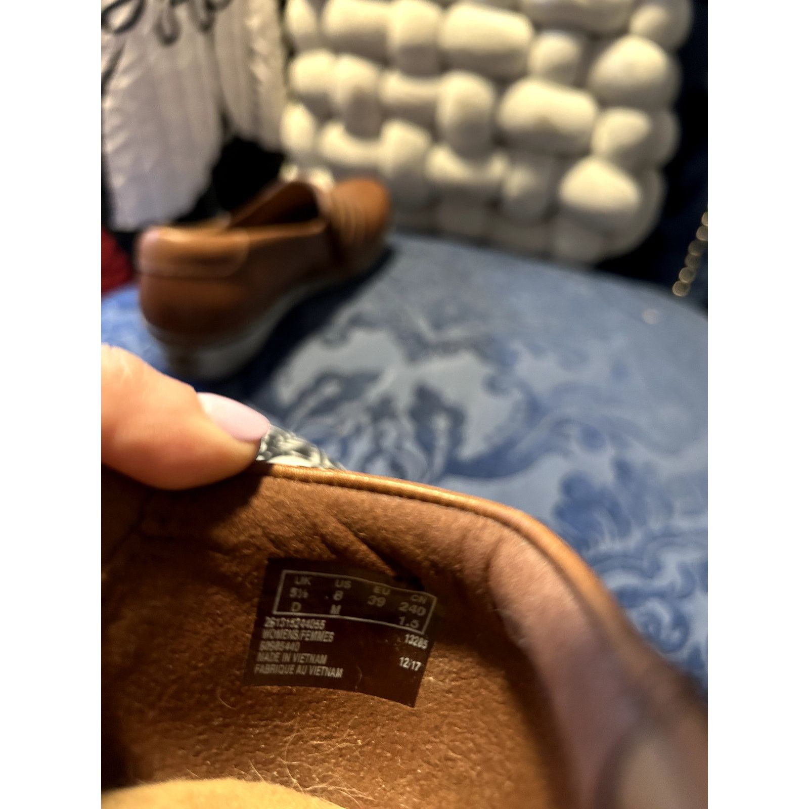 Clarks Clarks Camel Tan Leather Everlay Uma size 8/EU 39 Size US 8 / IT 38 - 6 Thumbnail