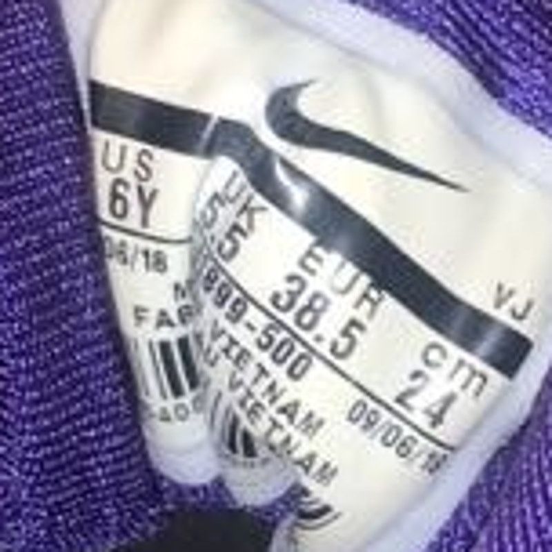 Nike Nike AIR MAX 95 SE Court 6Y Metallic Purple Shoe AJ1899-500 Size US 8 / EU 41 - 4 Thumbnail