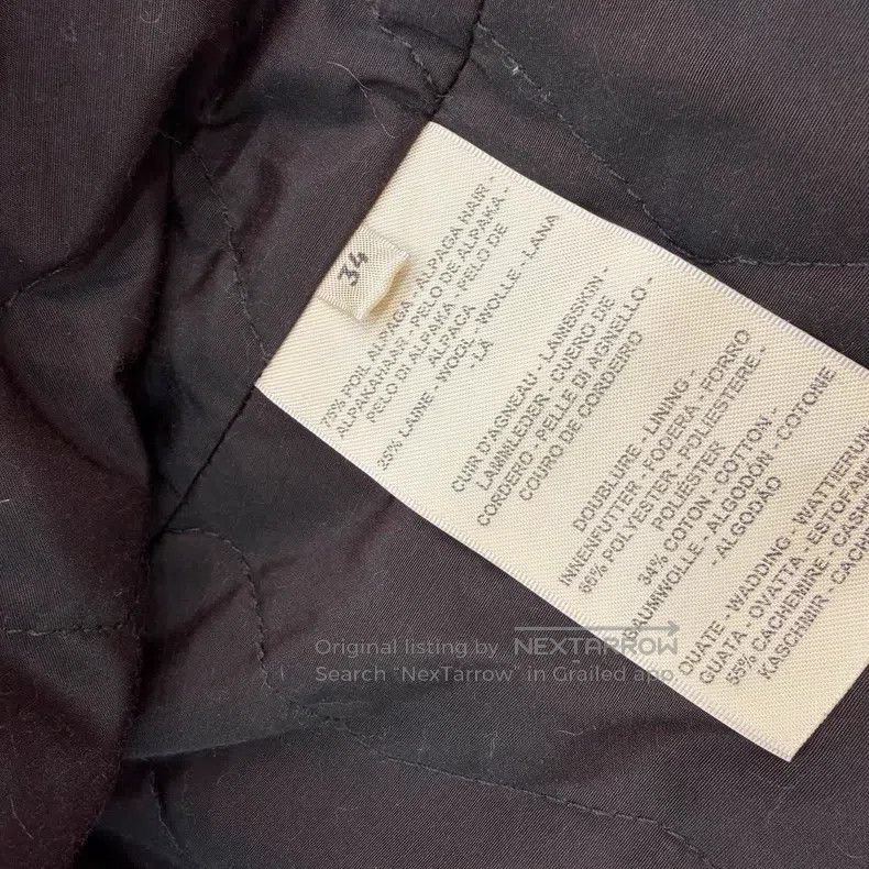 Hermes Hermes Brown alpaca wool hooded cotton coat Size XXS / US 00 / IT 34 - 6 Thumbnail