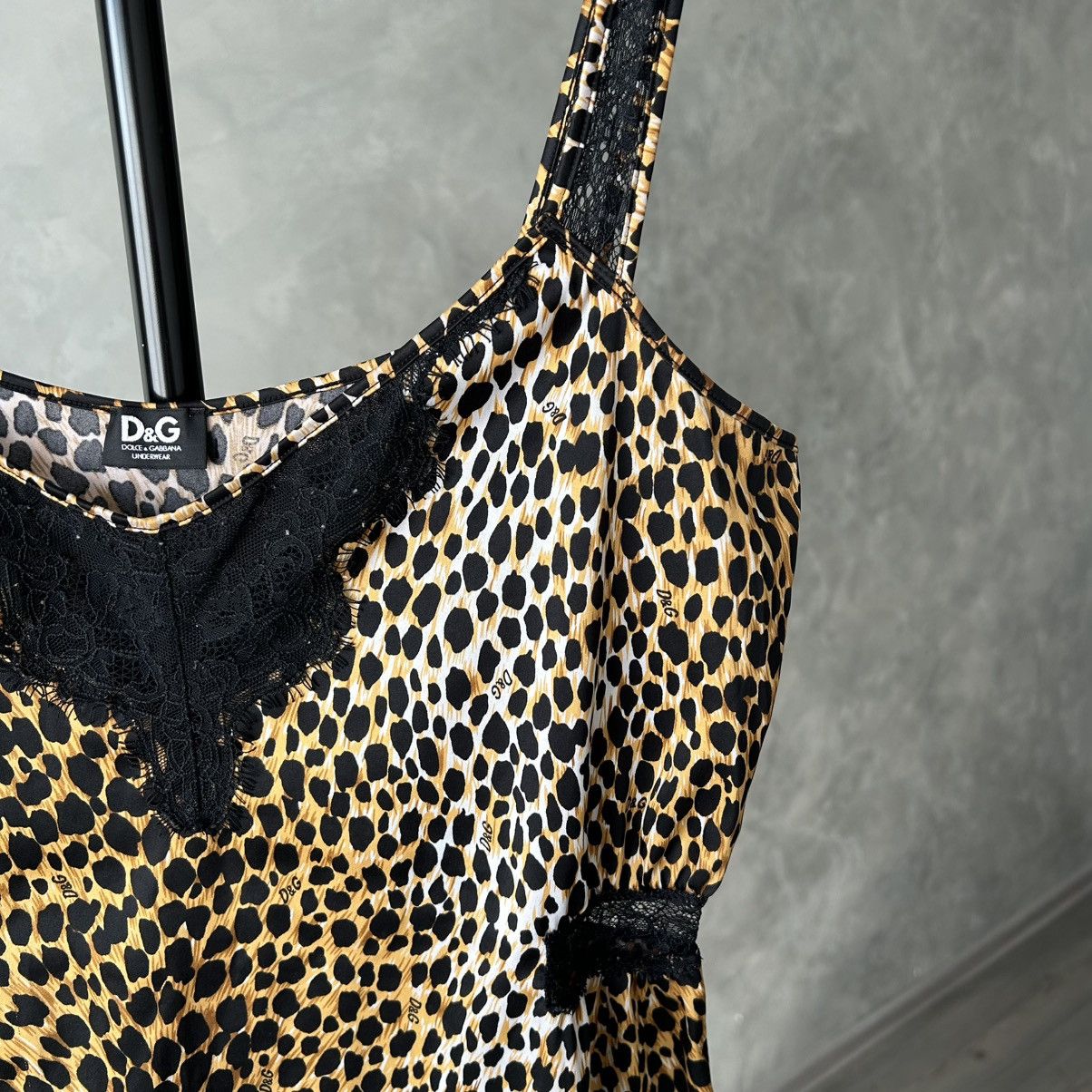 Dolce & Gabbana Y2K Dolce & Gabbana Leopard Print Tank Top Size L / US 10 / IT 46 - 3 Thumbnail