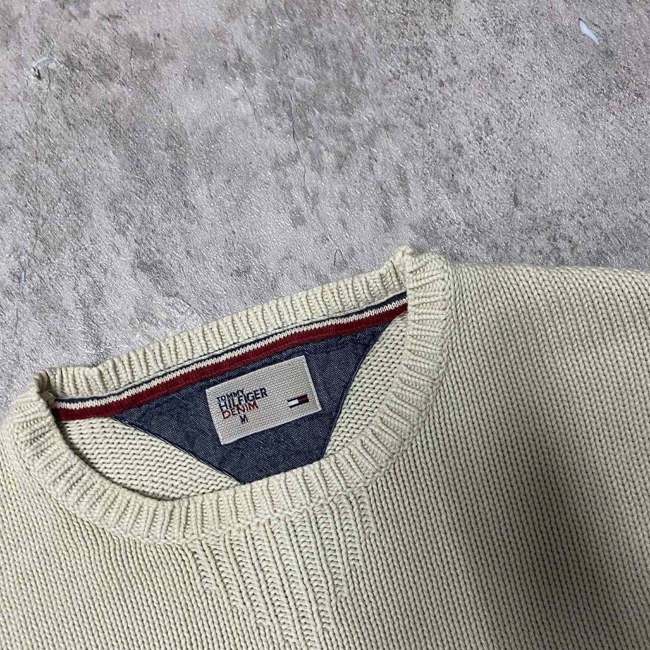 Tommy Hilfiger Cream Tommy Hilfiger knit sweater Size US M / EU 48-50 / 2 - 3 Thumbnail