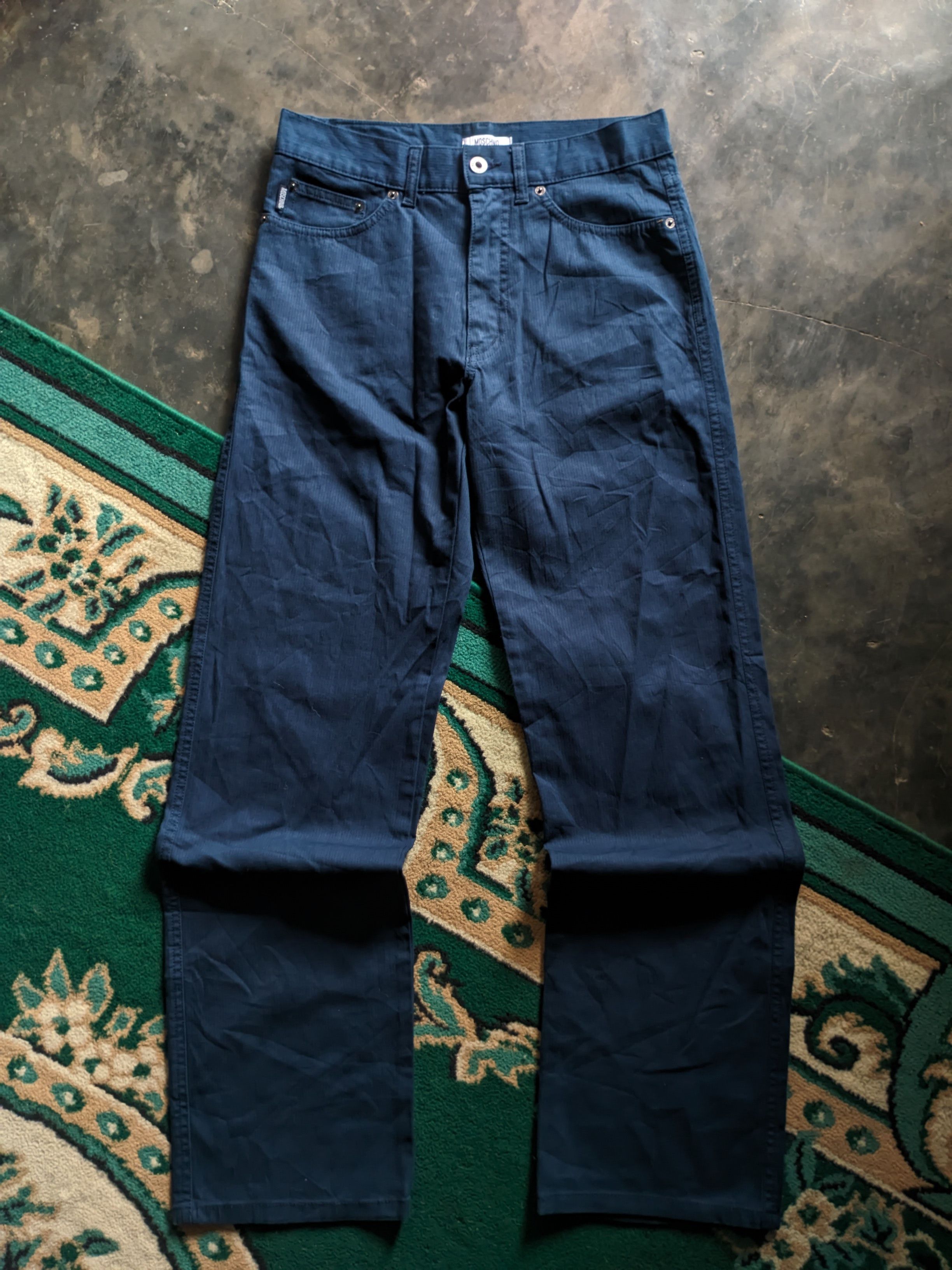 Moschino Vintage moschino regular jeans pants Size US 30 / EU 46 - 1 Thumbnail