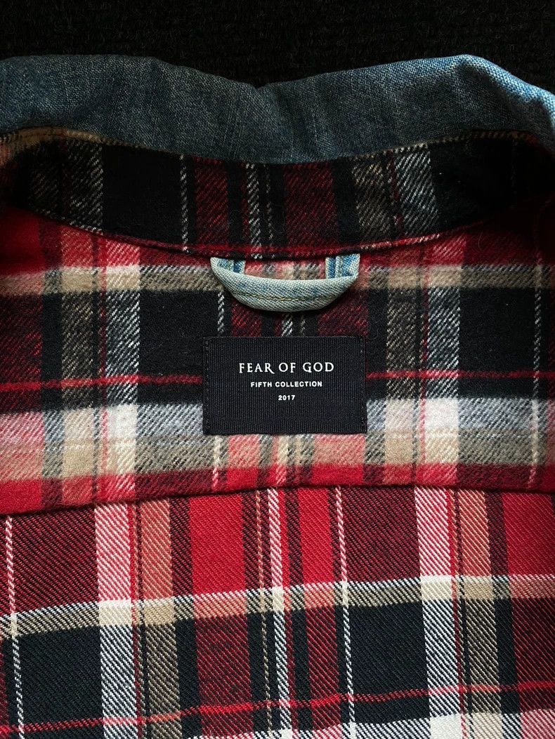 Fear of God Fear of God Wool red plaid shirt Size US M / EU 48-50 / 2 - 2 Thumbnail