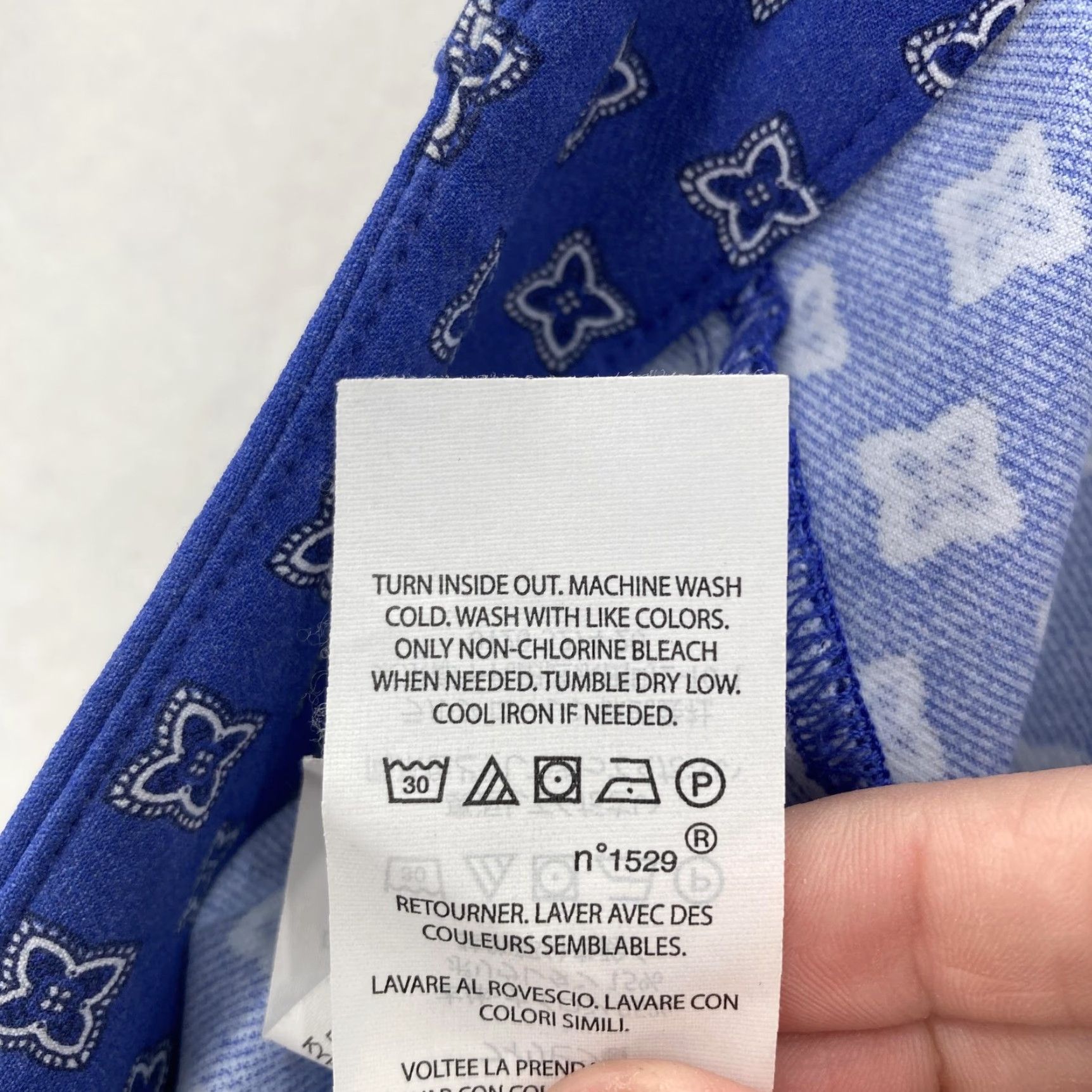 Polo Ralph Lauren RLX Ralph Lauren Pants Womens 10 Blue Geometric Print Stretch Golf Performance Size 32" / US 10 / IT 46 - 7 Thumbnail