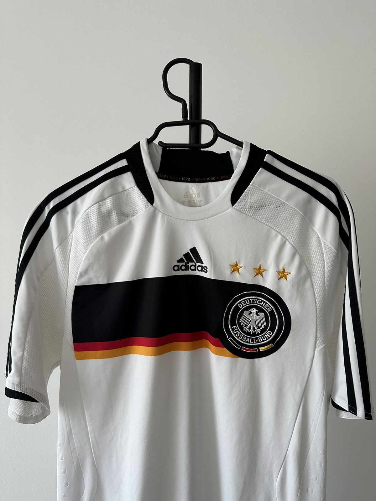 Adidas 2008 Adidas Soccer jersey football Germany Deutschland Size US M / EU 48-50 / 2 - 2 Thumbnail