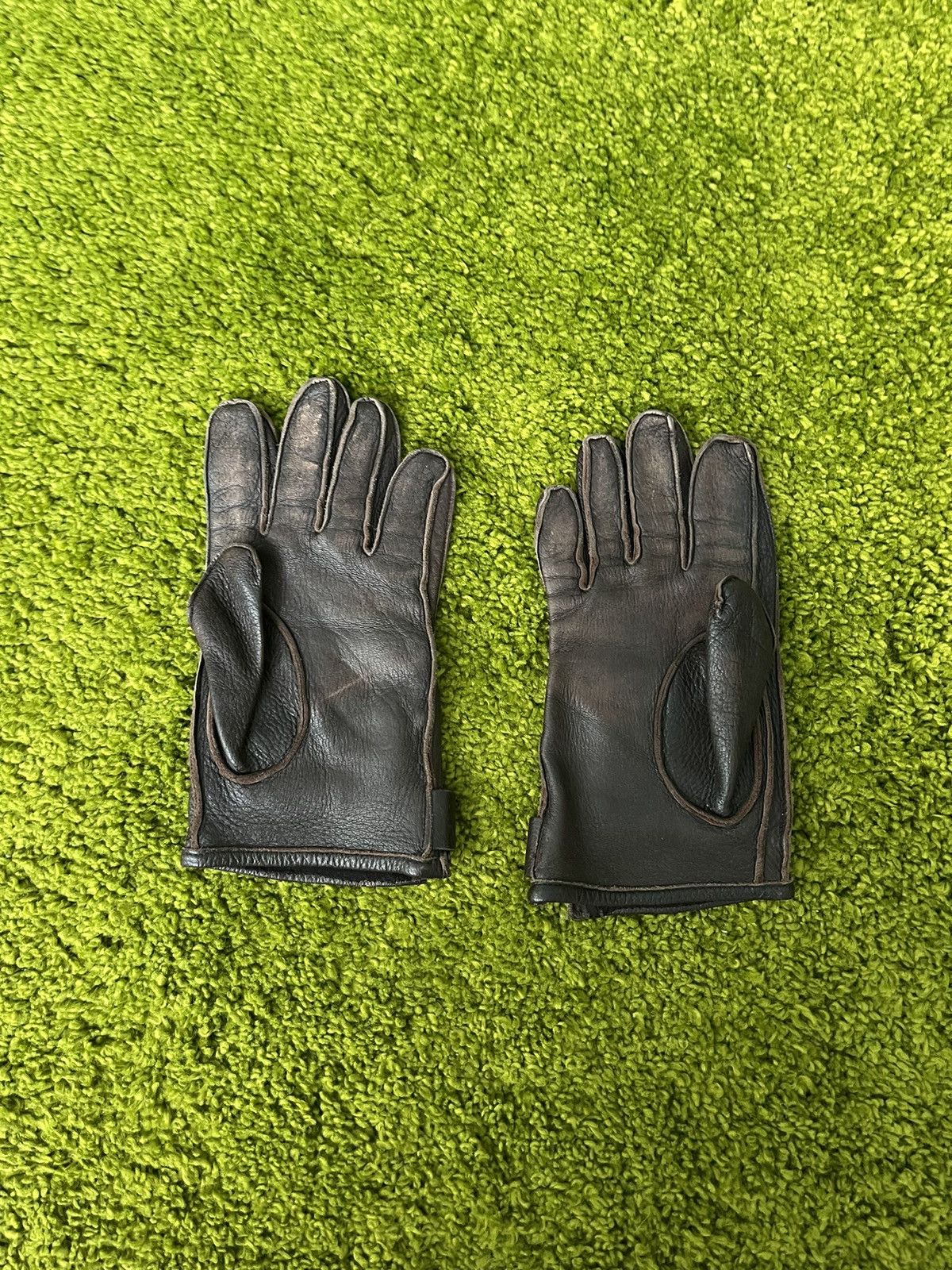 Gucci × Tom Ford Gucci archive real leather gloves Size 32 - 2 Thumbnail