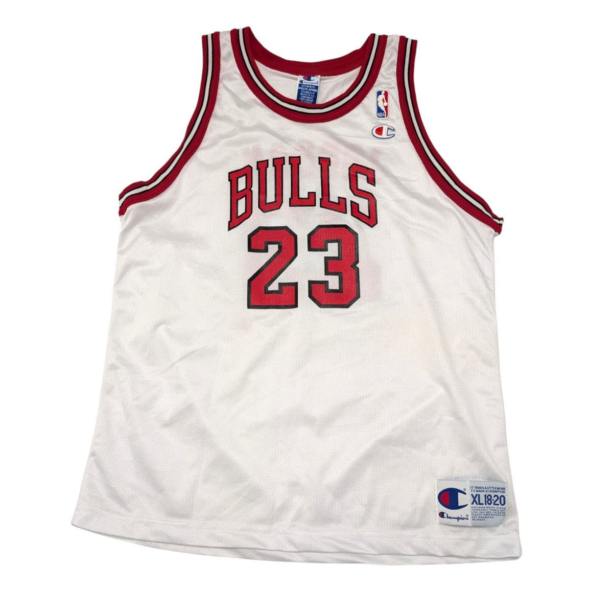 Champion Michael Jordan OG 90s Champion Home Basketball Jersey Bulls Size US XL / EU 56 / 4 - 6 Thumbnail