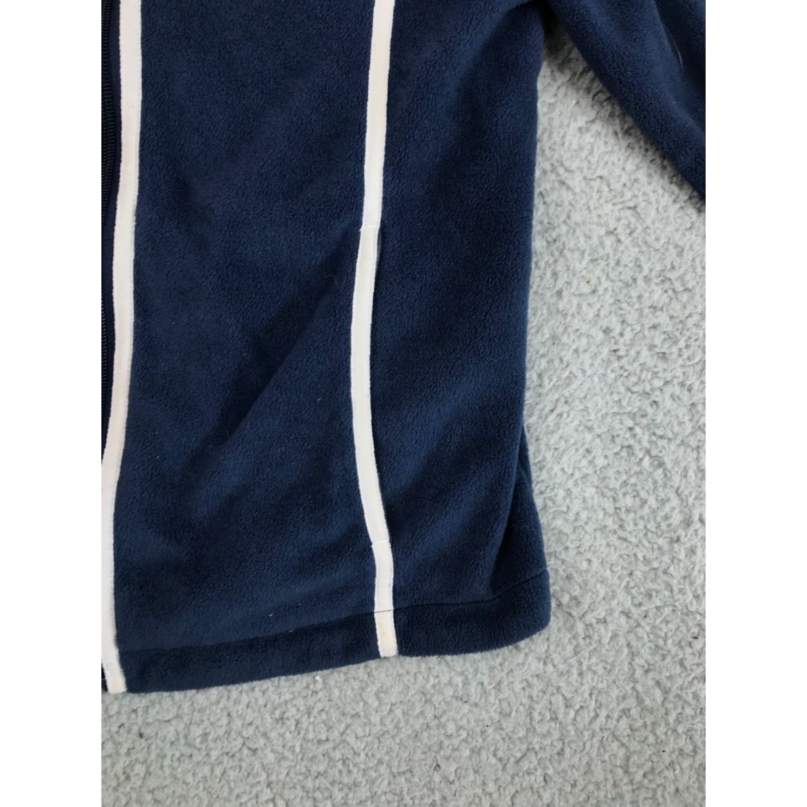 Vintage Columbia Jacket Women's Medium Full Zip Long Sleeve Hooded Blue Solid Size M / US 6-8 / IT 42-44 - 6 Thumbnail