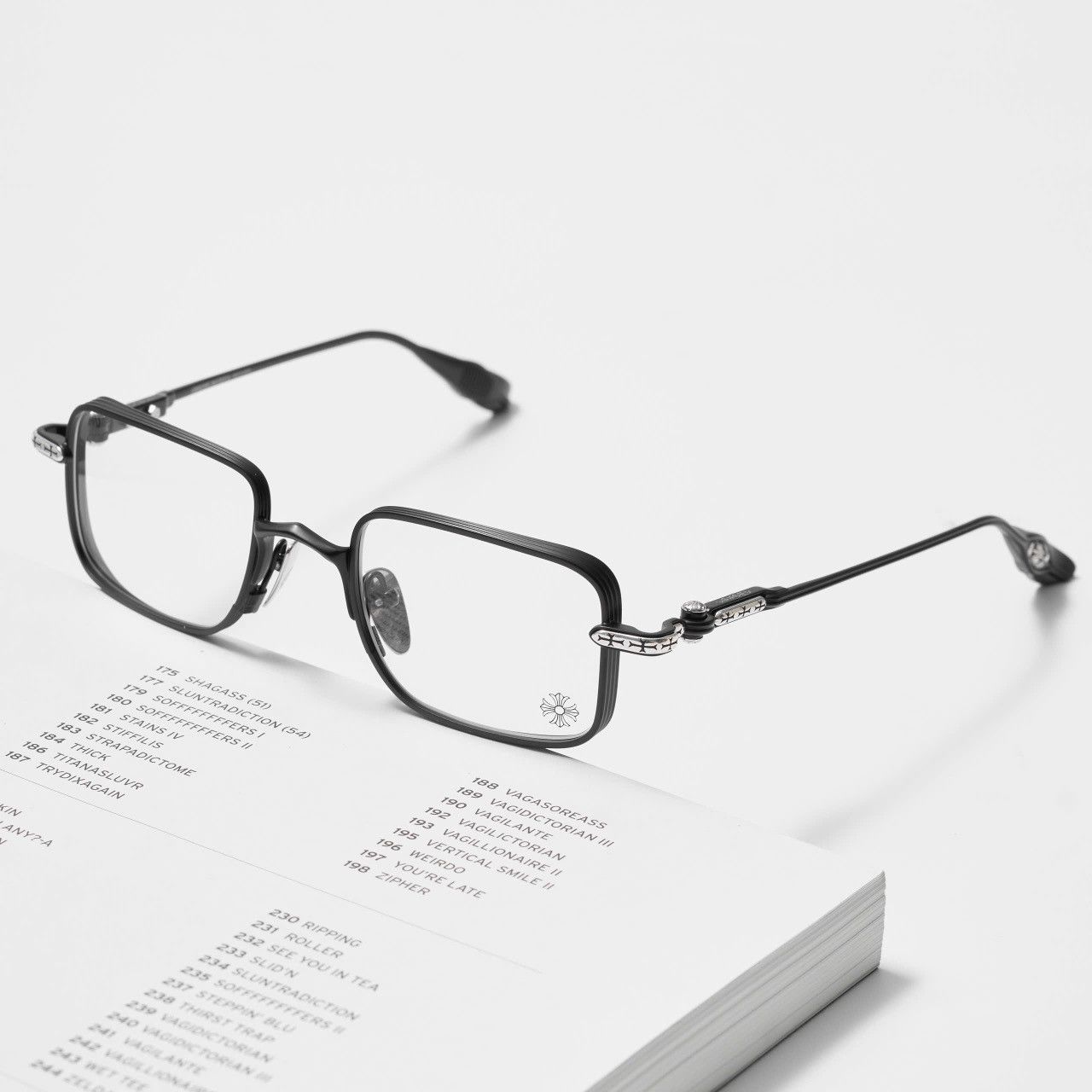 Chrome Hearts CHROME HEARTS ASSSOLUTLY MATTE BLACK GLASSES Size ONE SIZE - 2 Thumbnail