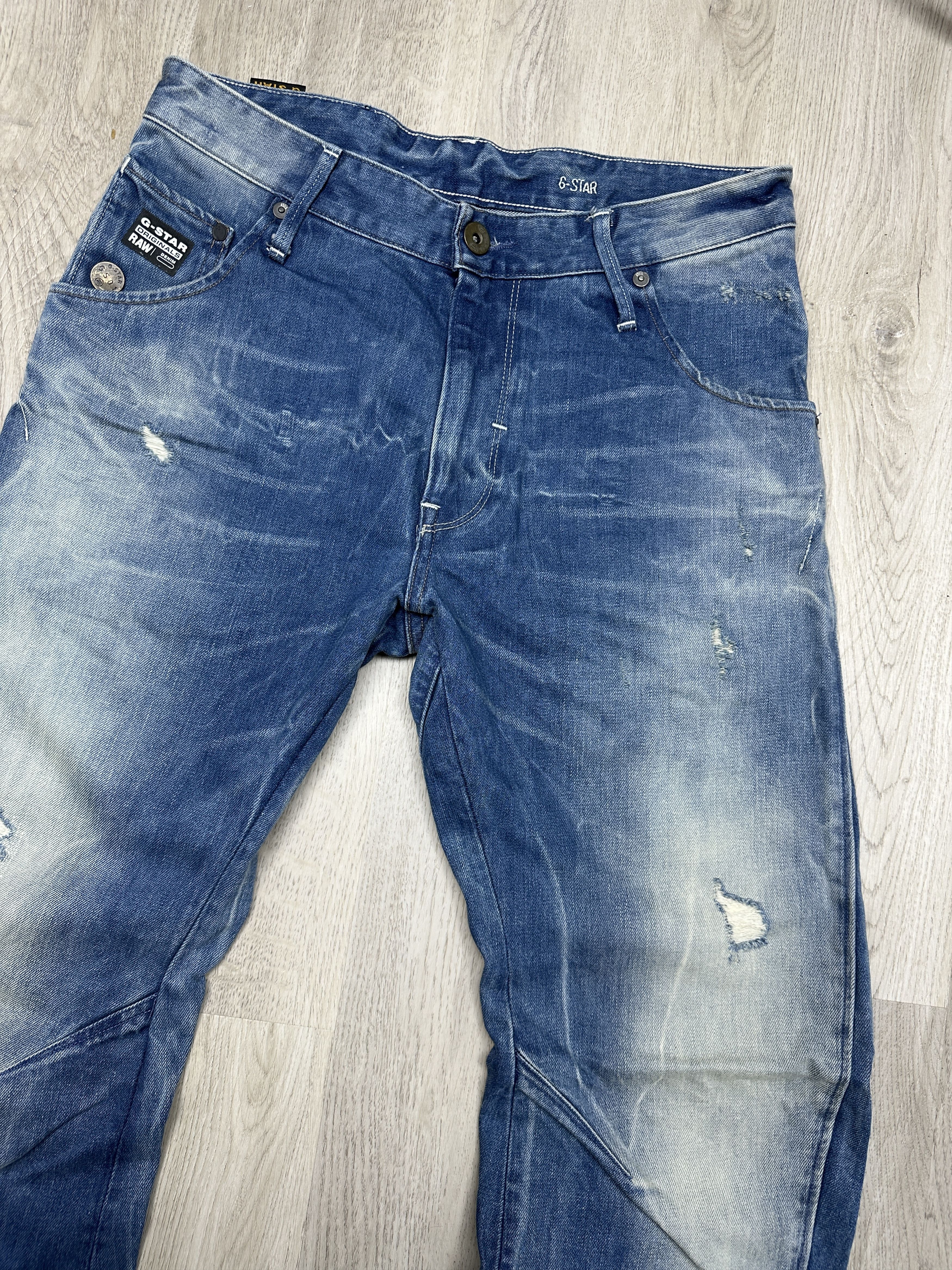 G-Star G Star Raw Mens Arc 3D Loose Tapered Denim Pants Jeans Size US 31 - 2 Thumbnail