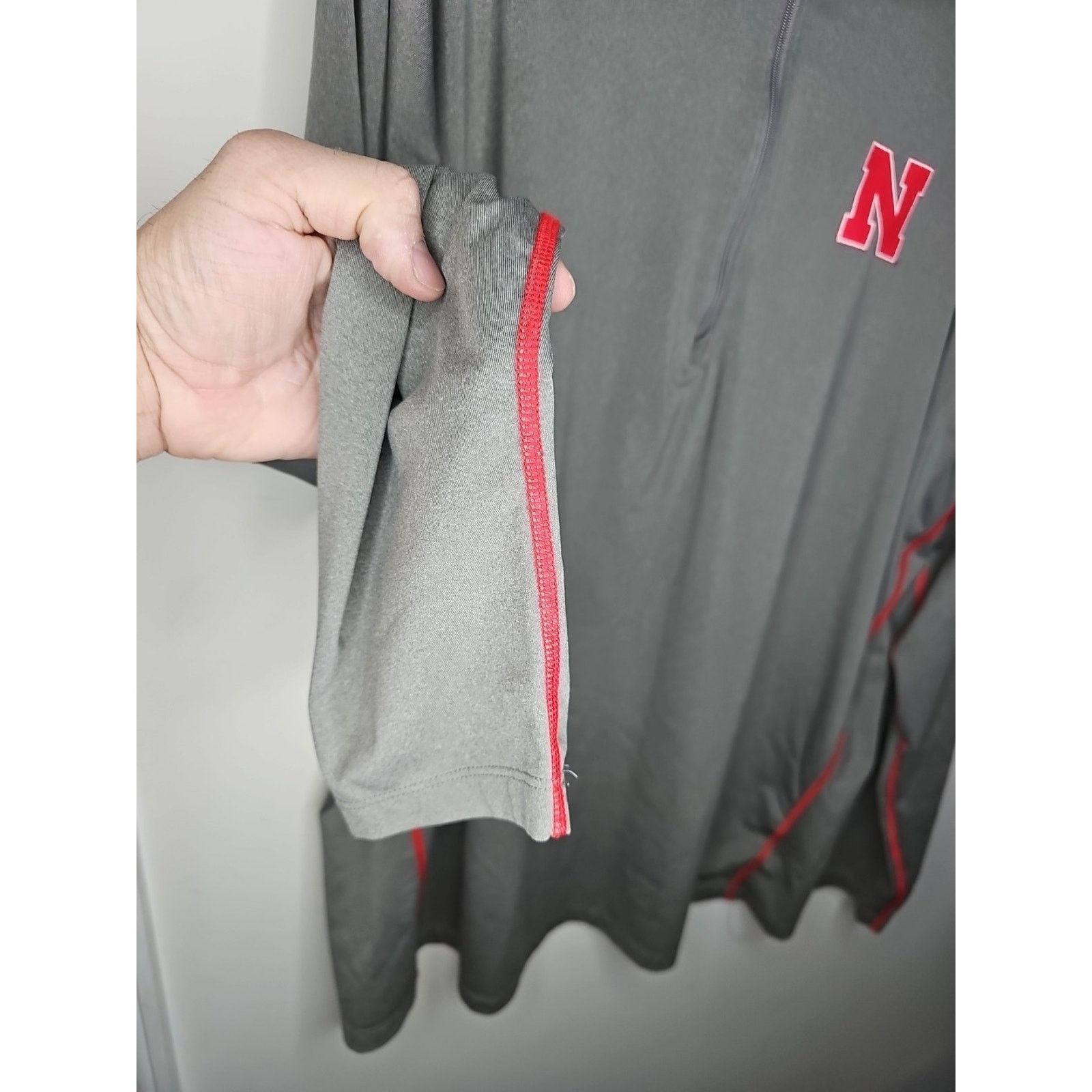 Columbia Nebraska Huskers Columbia 1/4 Zip Pullover Mens XL Jacket Size US XL / EU 56 / 4 - 6 Thumbnail