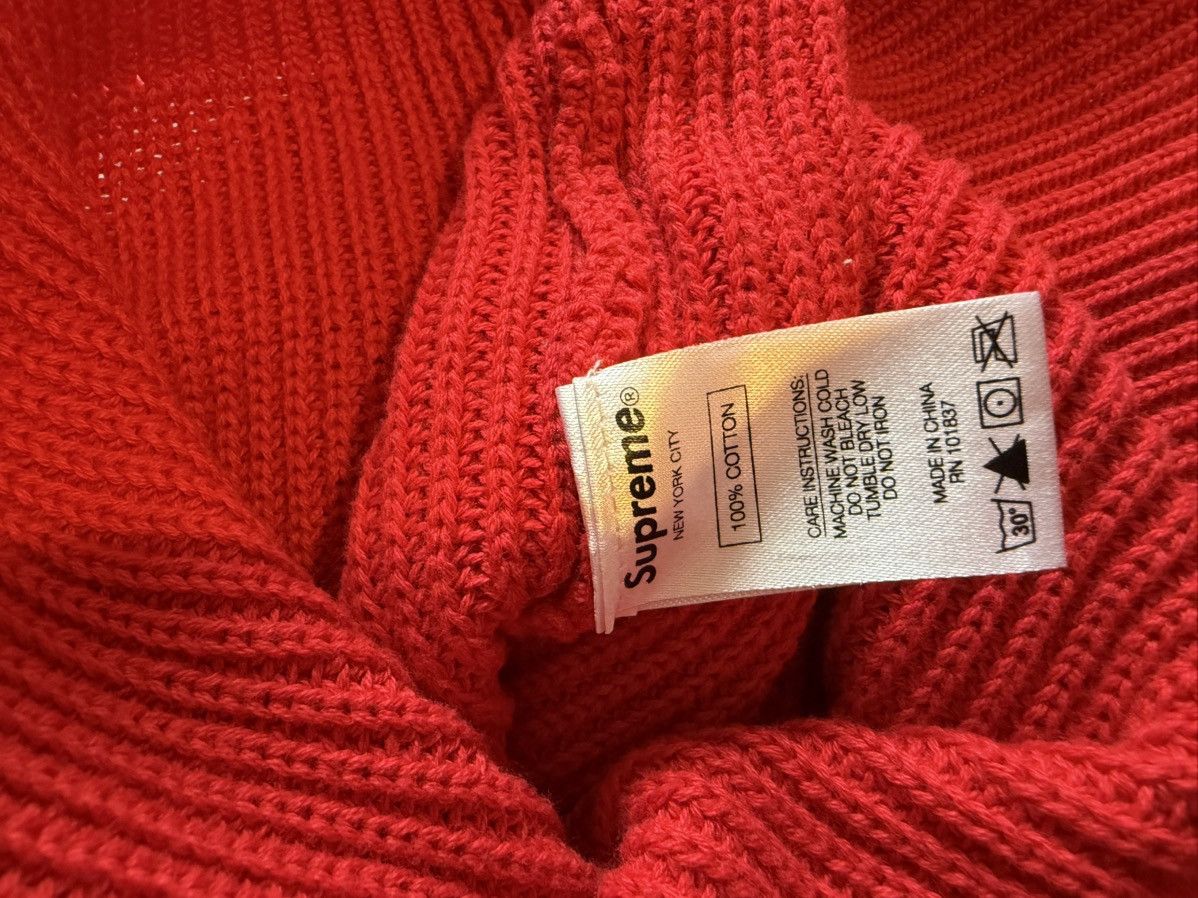 Supreme Supreme Chest Stripe Raglan Sweater Red Size US L / EU 52-54 / 3 - 5 Thumbnail