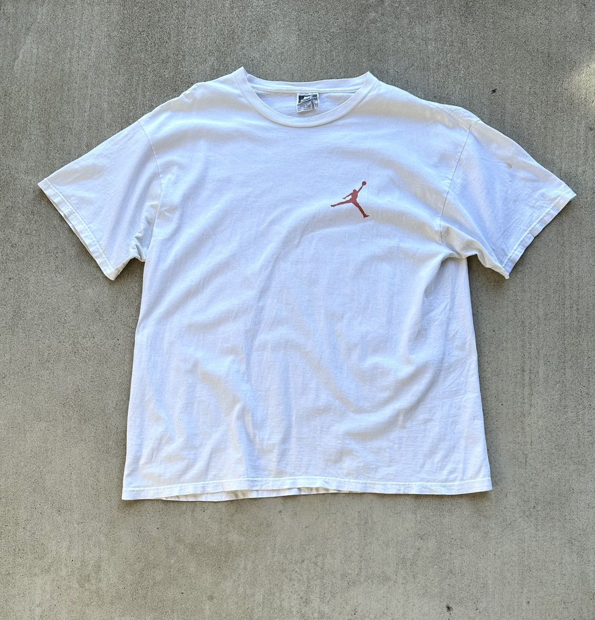 Nike × Vintage Vintage Nike Michael Jordan T Shirt 90s Xl 10 Reasons Size US XL / EU 56 / 4 - 2 Thumbnail