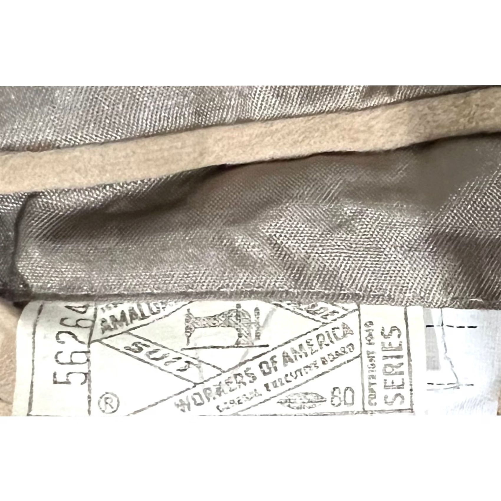 Vintage VINTAGE Phoenix Men's Blazer Jacket Tan Faux Suede Sz 44 Sports Coat Size 44R - 7 Thumbnail