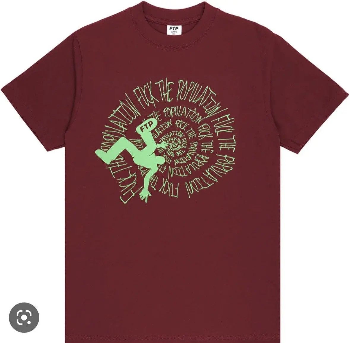Fuck The Population Slipping into darkness tee Size US M / EU 48-50 / 2 - 3 Thumbnail