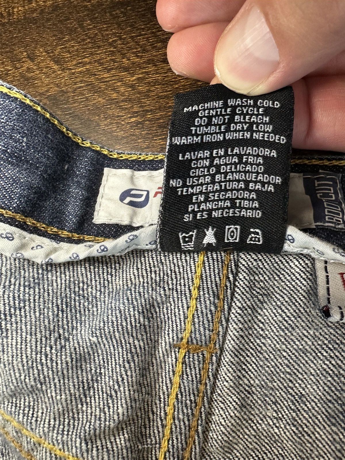 Other Paco Men’s Distressed Boot Cut Jeans-Size 33x31 Size US 33 - 9 Thumbnail