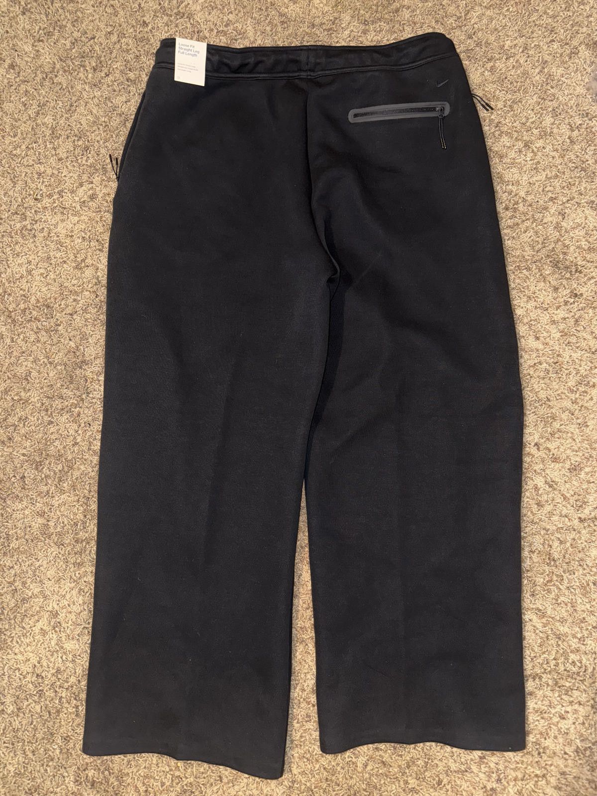 Nike Nike Tech Men's Fleece Loose-Fit Open Hem Pants Size US 40 / EU 56 - 7 Thumbnail
