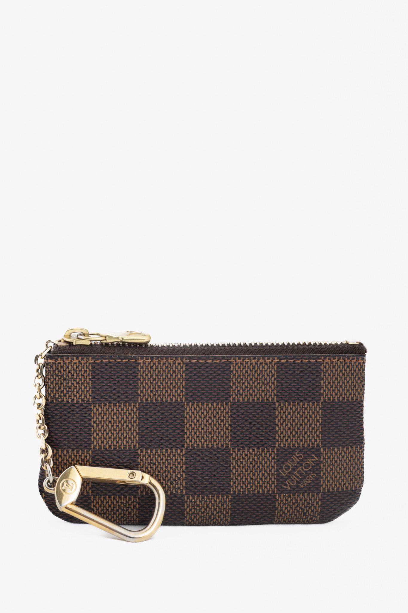 Louis Vuitton Louis Vuitton Damier Ebene Canvas Key Pouch Size ONE SIZE - 1 Thumbnail