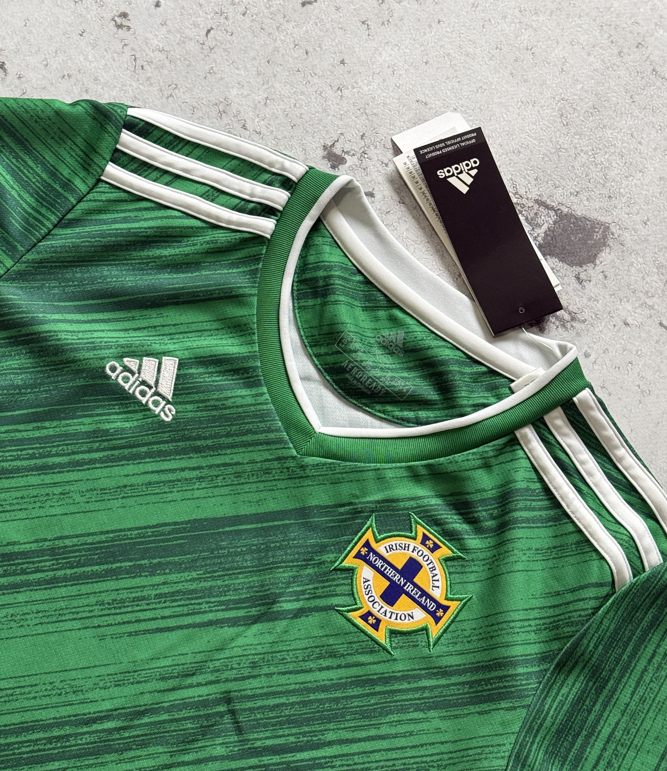 Adidas Northern Ireland 2019 FOOTBALL SHIRT JERSEY WOMEN FL9590 XS Size XS / US 0-2 / IT 36-38 - 6 Thumbnail
