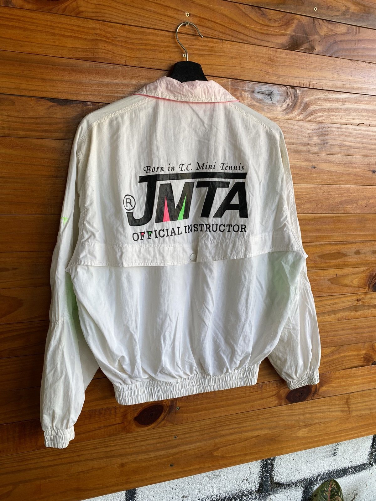 Japanese Brand Vintage YSIP-KI JMTA Instructor Windbreaker Neon Jacket Size US M / EU 48-50 / 2 - 14 Thumbnail