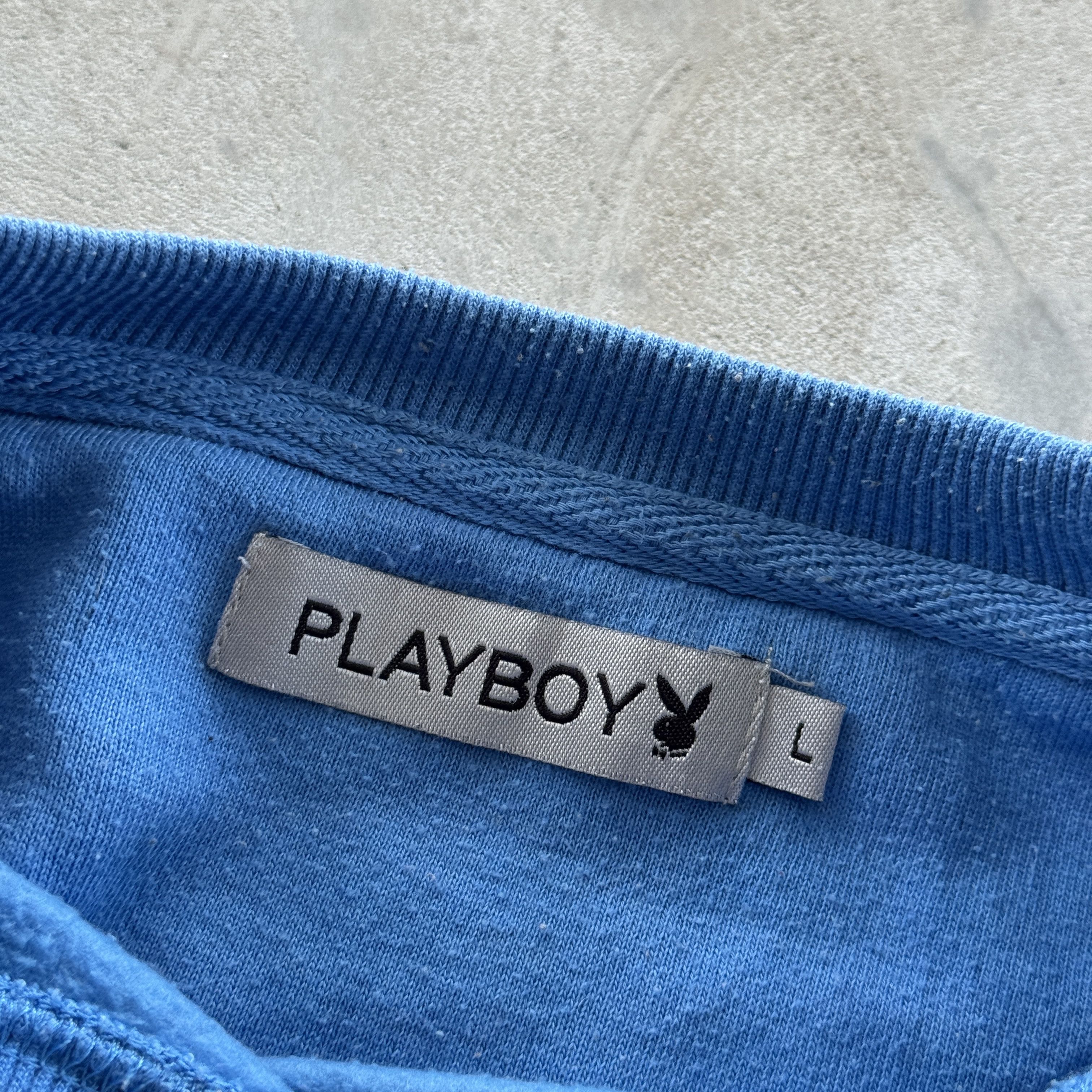 Playboy Vintage 90s Playboy Crewneck Sweatshirt Size US L / EU 52-54 / 3 - 9 Thumbnail
