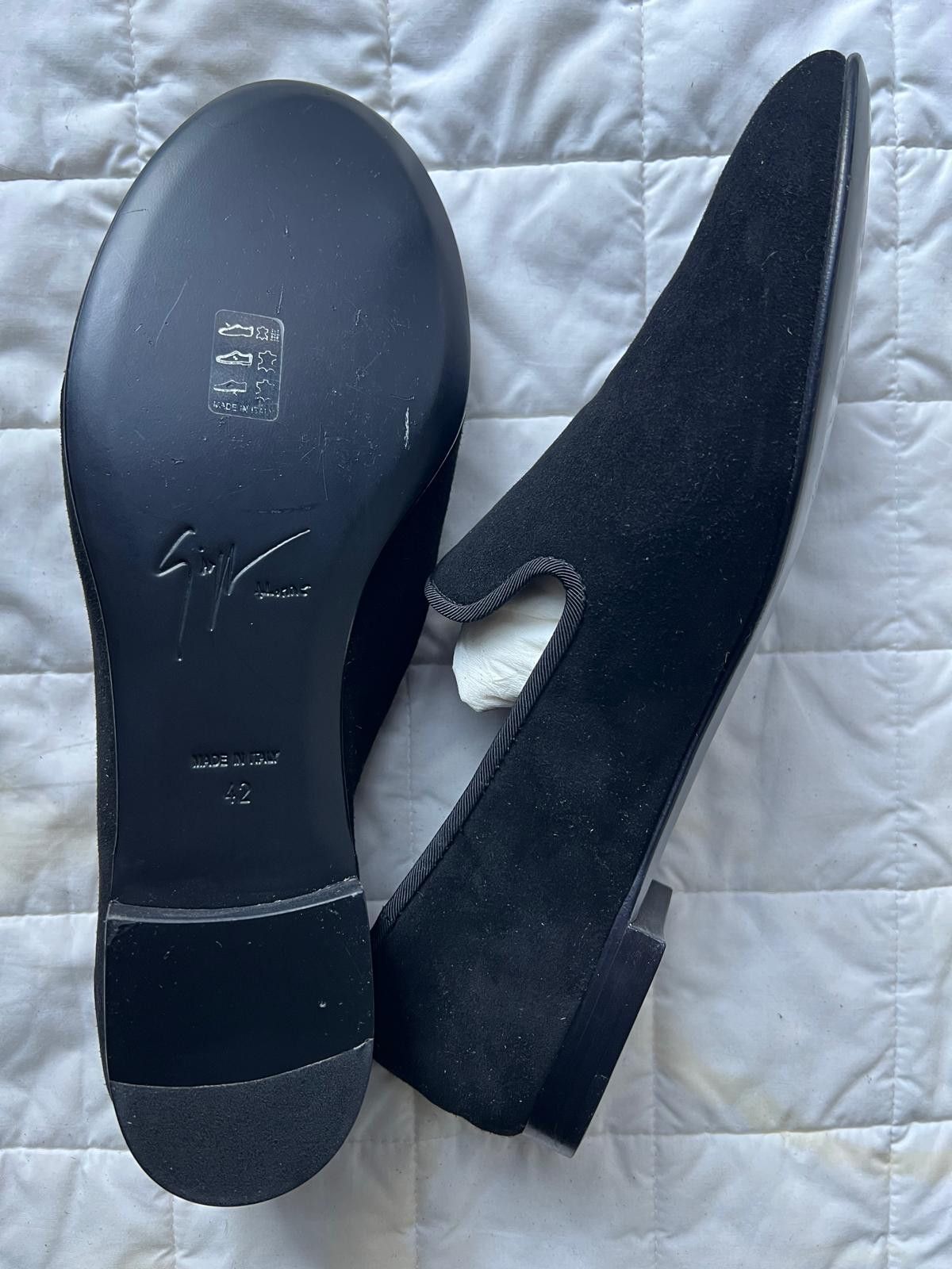 Giuseppe Zanotti La Perla Black Suede Loafers Giuseppe Zanotti x La Perla Size US 8.5 / EU 41-42 - 7 Thumbnail