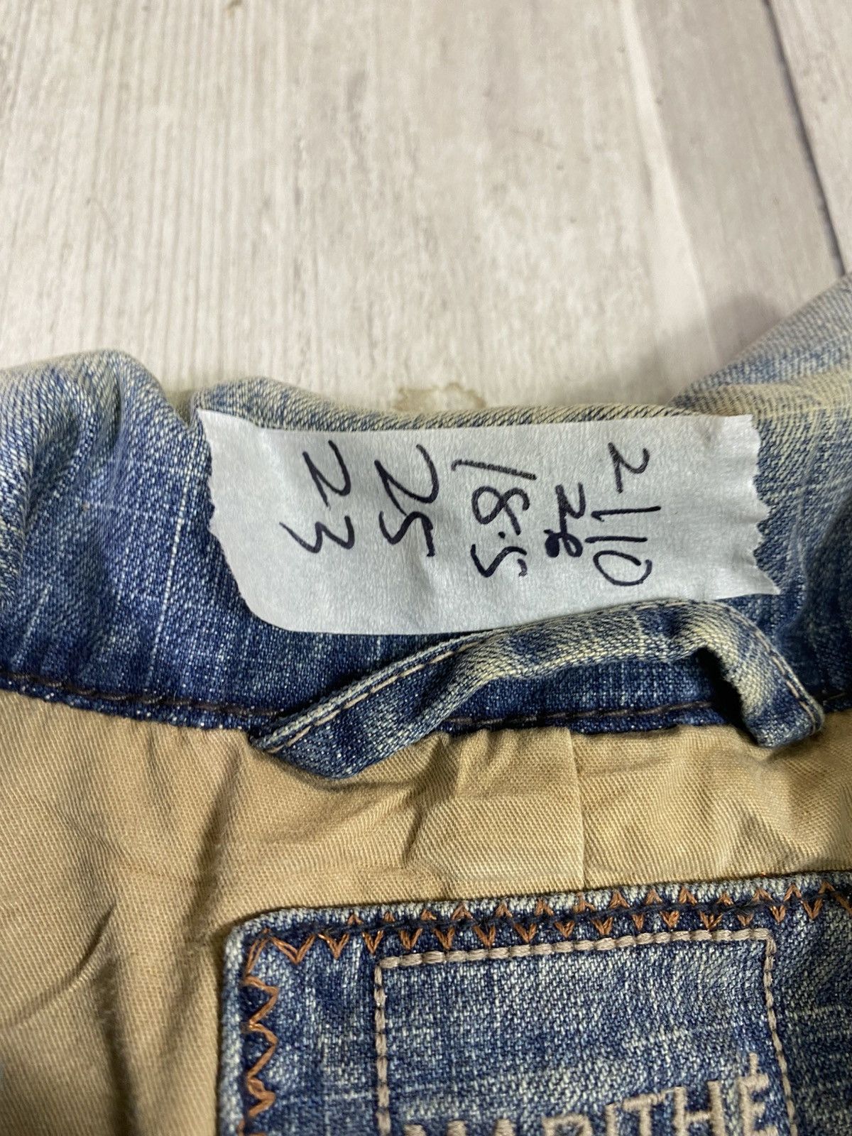 Marithe + Francois Girbaud Marithe francois girbaud size s distressed denim Size S / US 4 / IT 40 - 5 Thumbnail