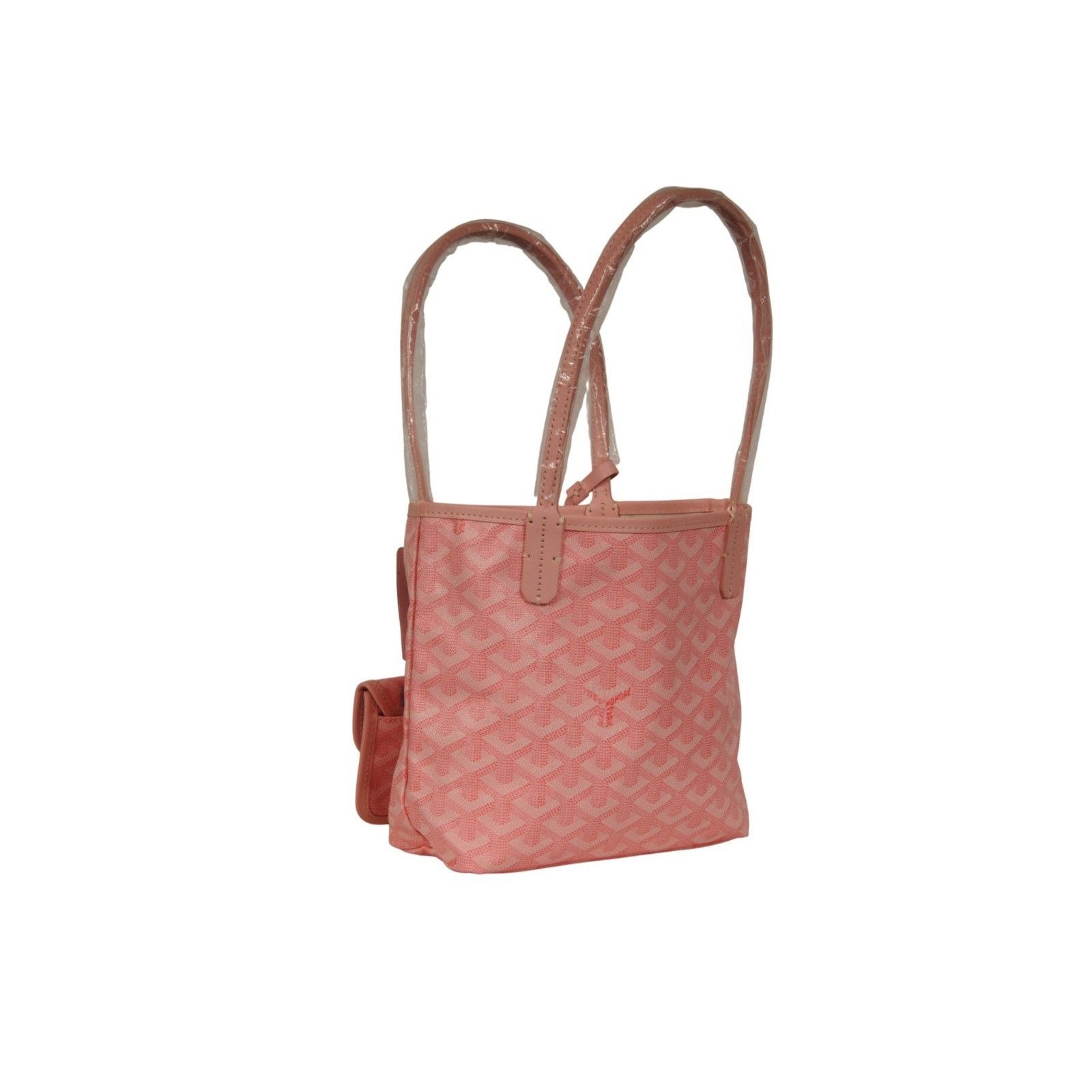 Goyard Mini Anjou Tote Bag Pink Goyardine Reversible Canvas Size ONE SIZE - 4 Thumbnail