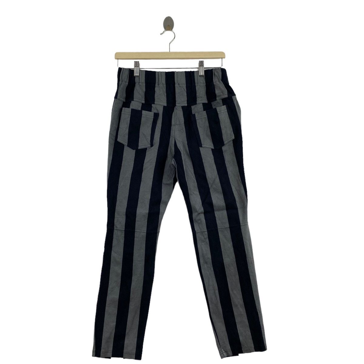 Japanese Brand ATSUKO MATANO By WACOAL Japan Hickory Stripes Slim Pant Size 28" / US 6 / IT 42 - 4 Thumbnail