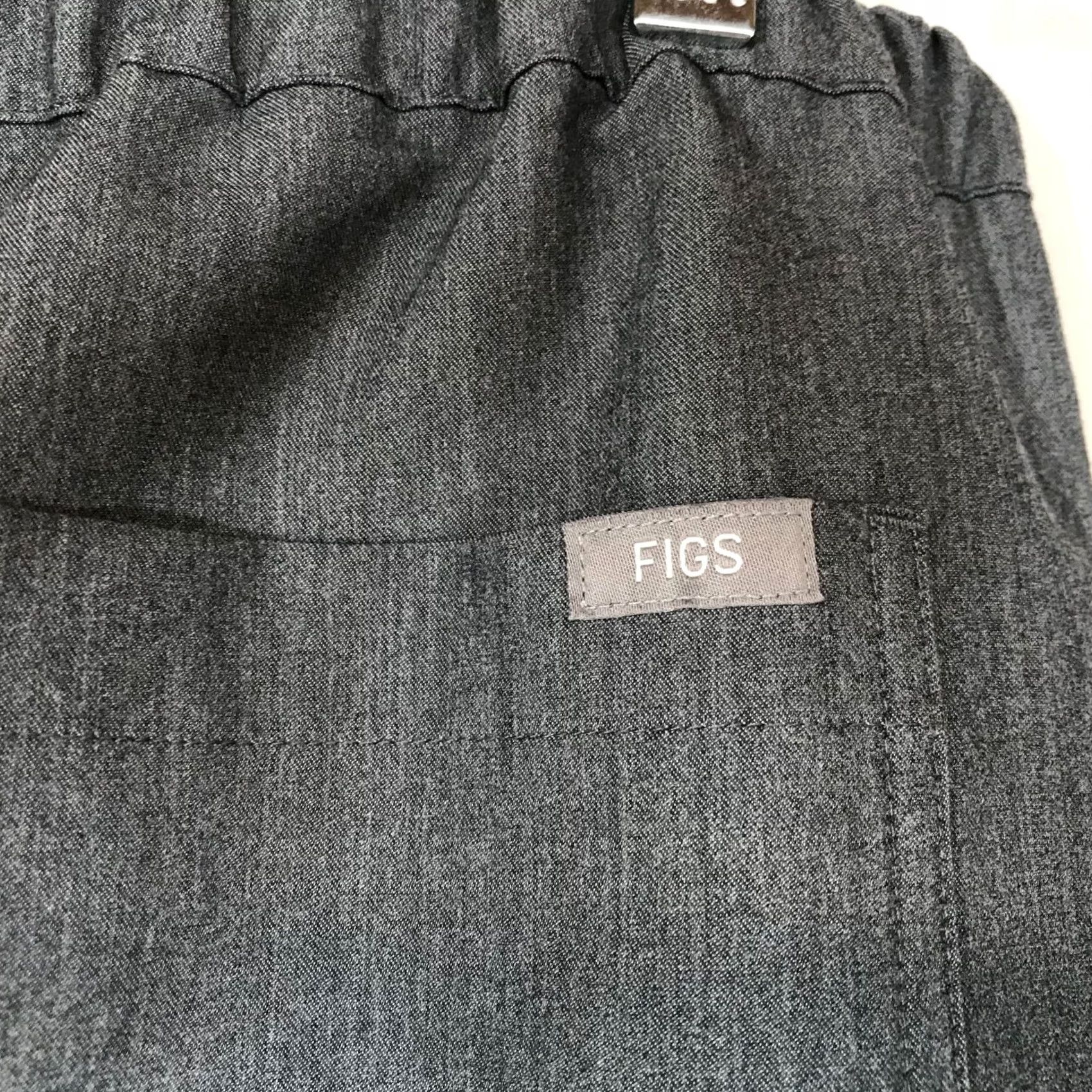 Vintage FIGS - MEN'S SMALL - GRAY POLYESTER BEND DRAWSTRING WAIST TECHNICAL SCRUB PANTS Size US 29 - 7 Thumbnail