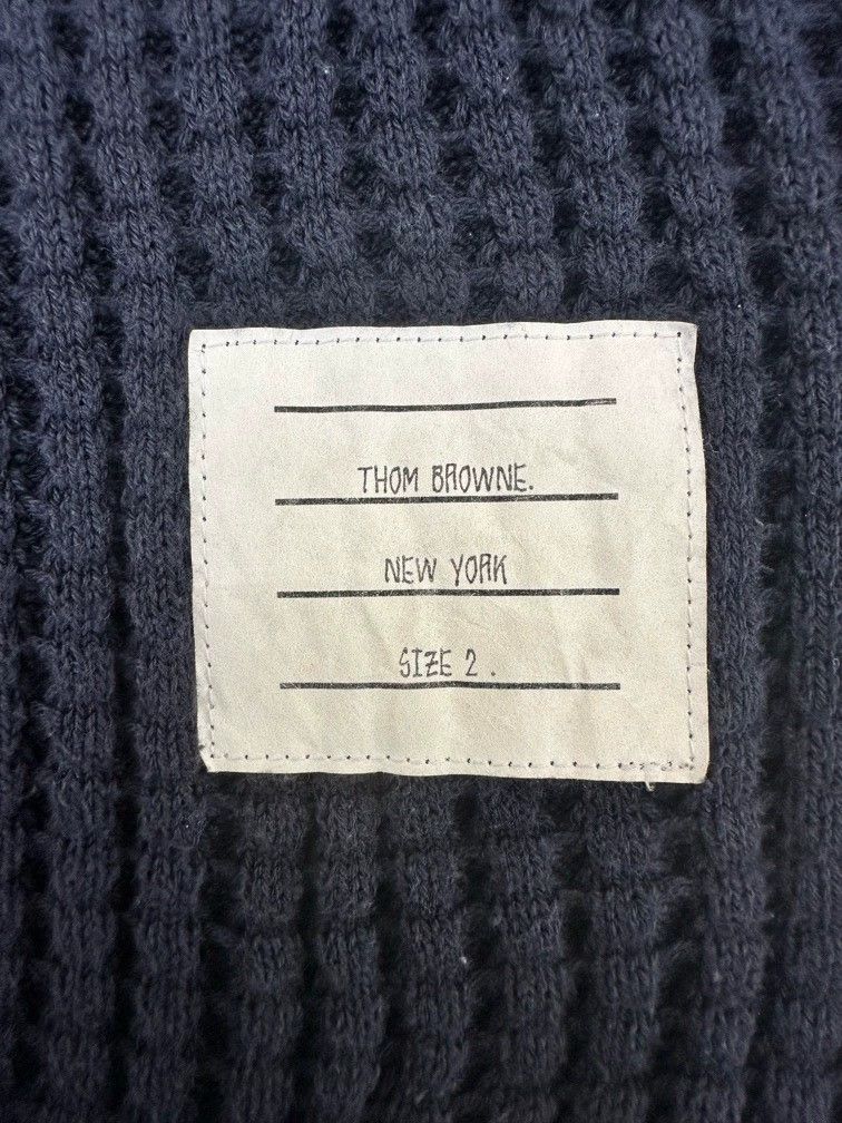 Thom Browne Thom Browne Round neck knit sweater Size US M / EU 48-50 / 2 - 5 Thumbnail