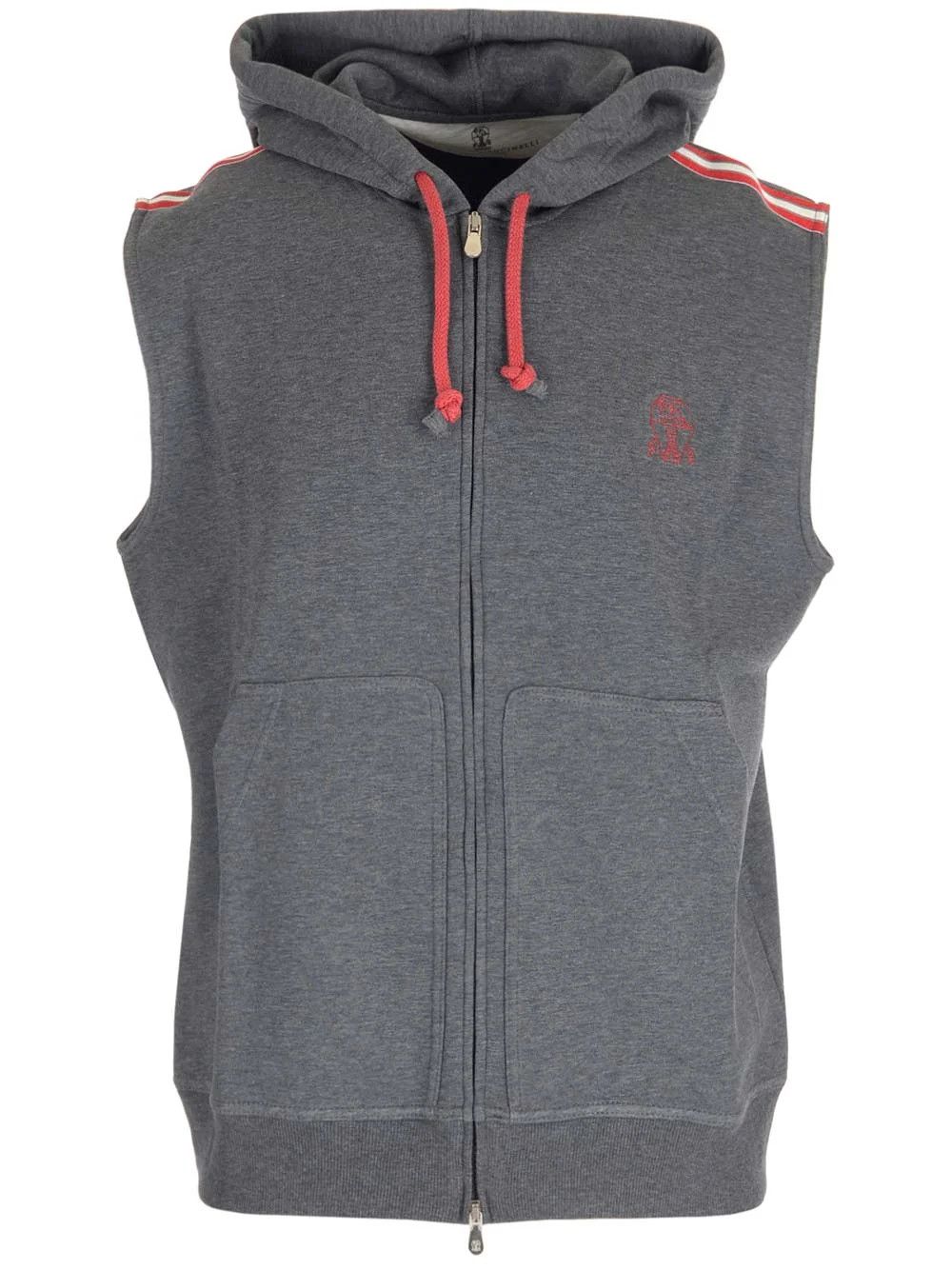 image of Brunello Cucinelli O1W1Db10524 Cardigan In Grey, Men's (Size XS)