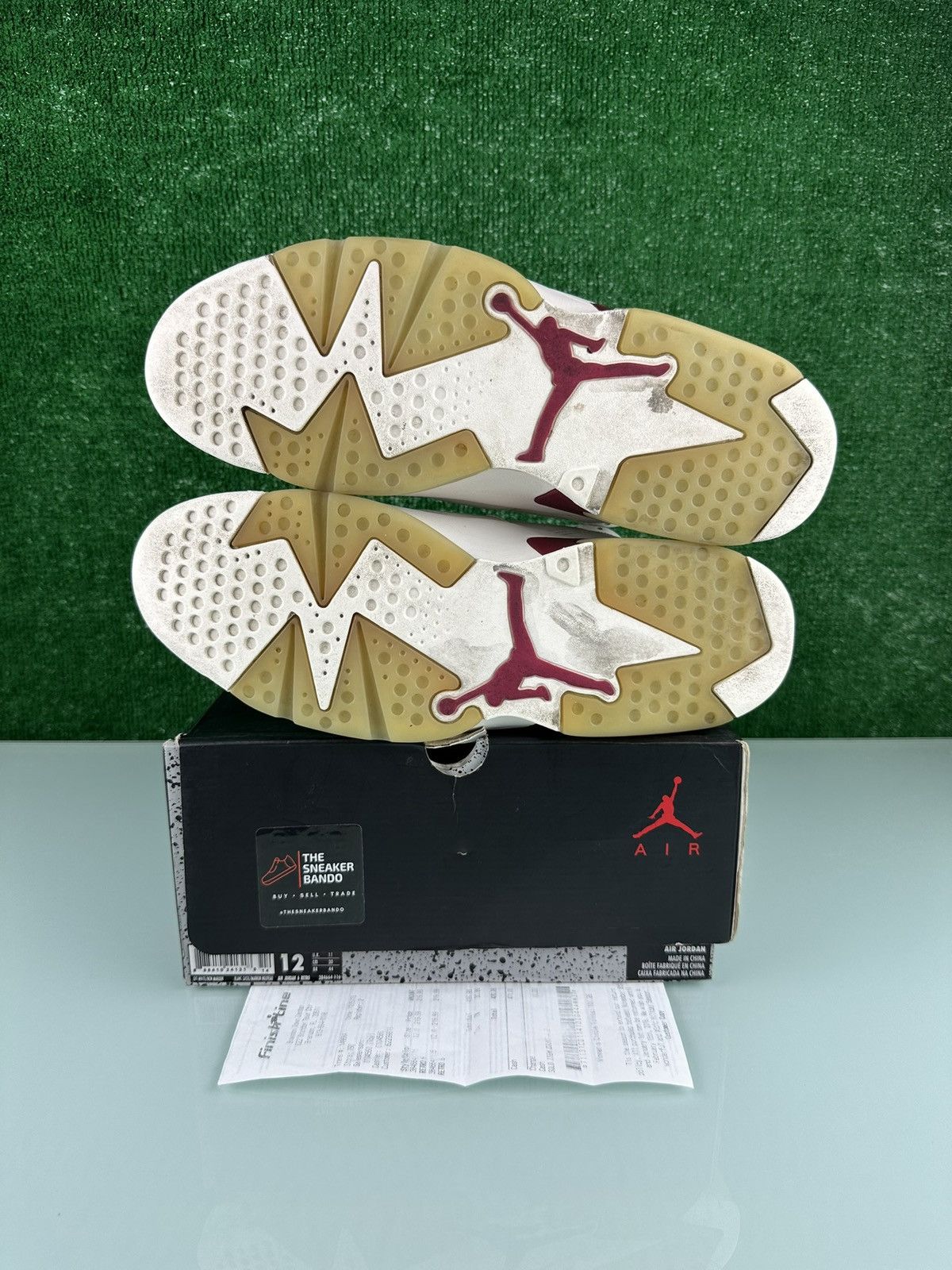 Jordan Brand Air Jordan 6 Retro 2015 Maroon Size 12 Size US 12 / EU 45 - 8 Thumbnail