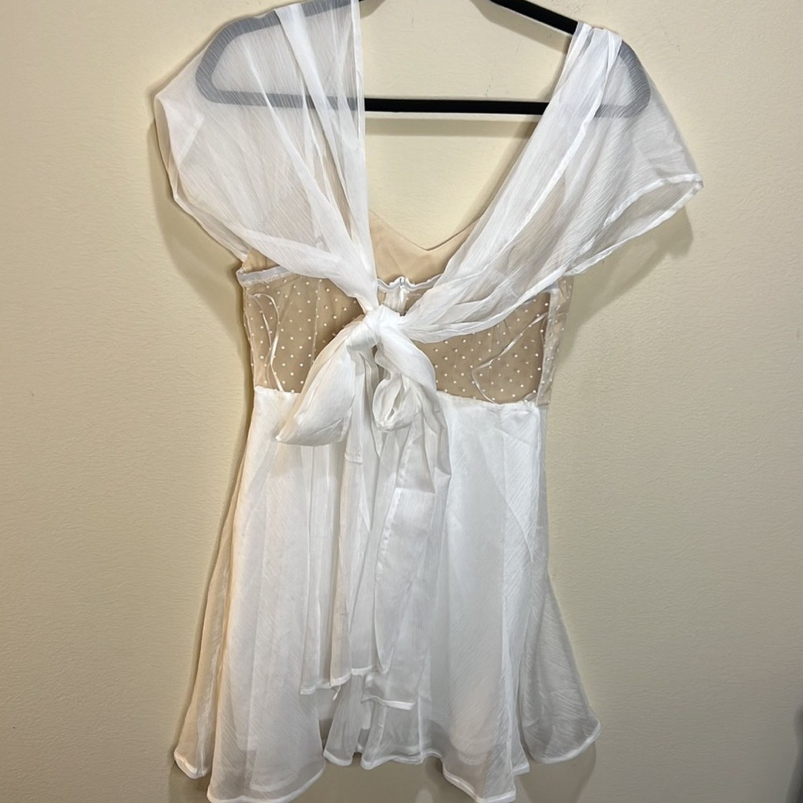 Area Area Stars Womens Dress Cali Two Tone Pindot Dress Size M Size M / US 6-8 / IT 42-44 - 7 Thumbnail