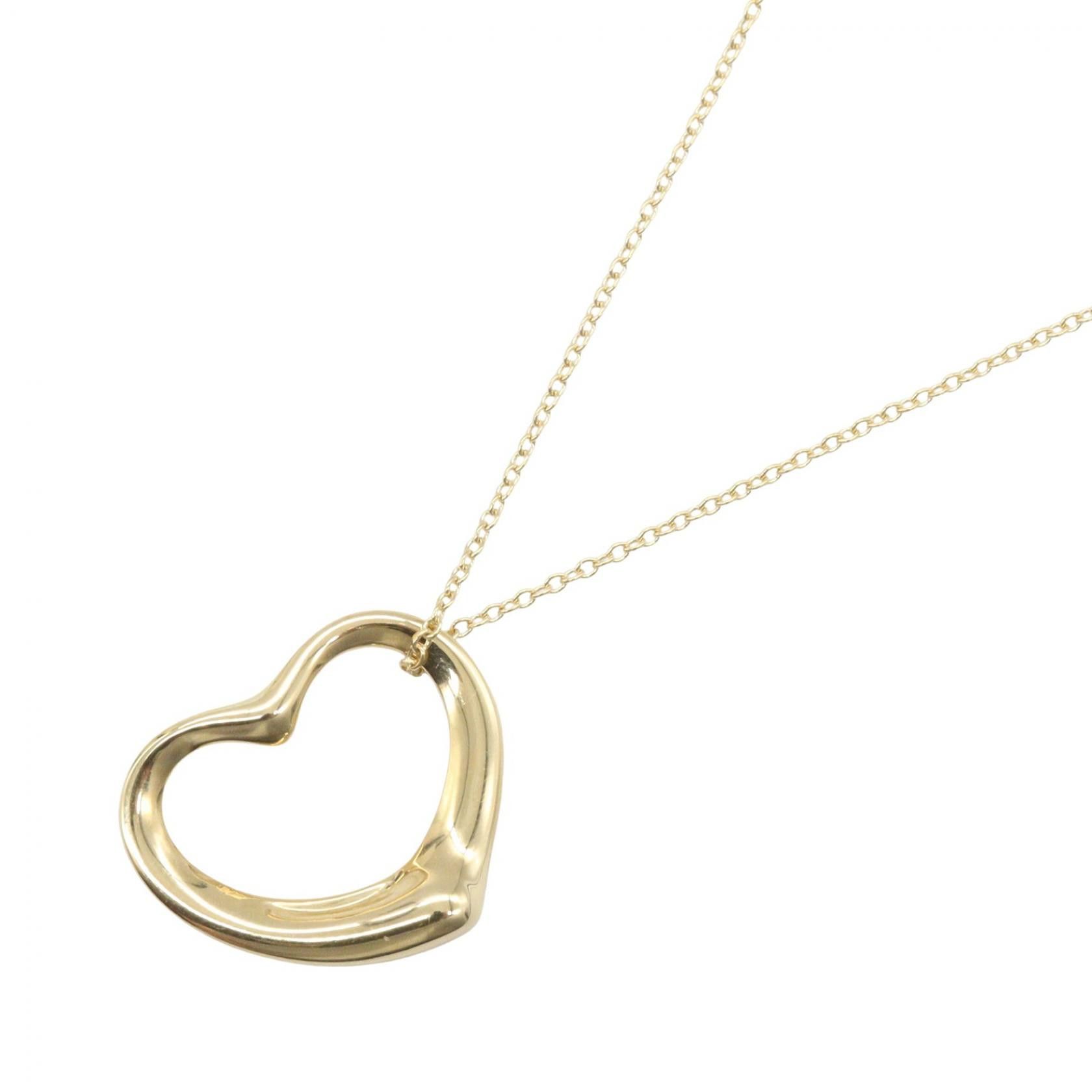 Tiffany & Co. Tiffany & Co. Tiffany & Co. Open Heart Au750 Necklace Precious Metal Necklace DUTY FREE for USA Size ONE SIZE - 1 Thumbnail