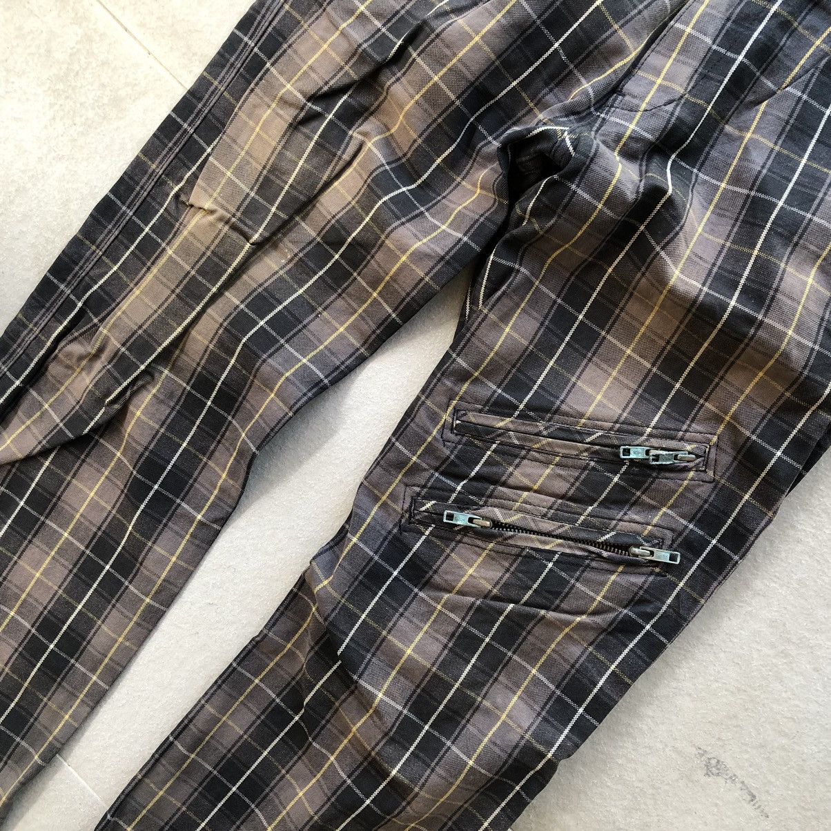 Designer × Japanese Brand Seditionaries punk tartan pants by MILKBOY Size US 32 / EU 48 - 4 Thumbnail