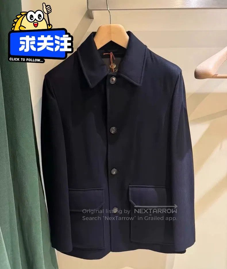 Loro Piana Loro Piana Men's cashmere jacket coat Size US L / EU 52-54 / 3 - 1 Thumbnail