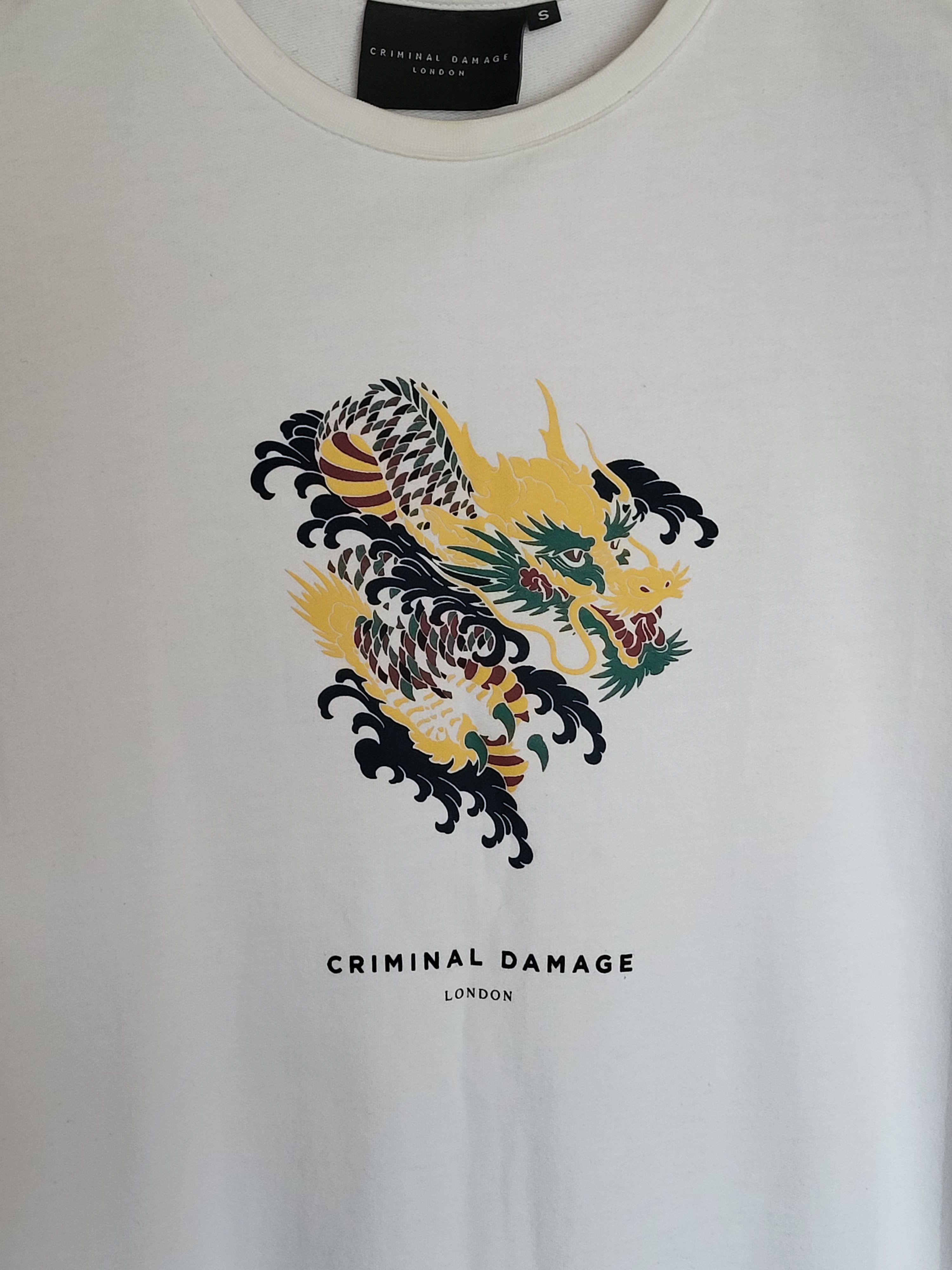 Criminal Damage Criminal Damage Japan Style sweatshirt Rare.S but fit M. Size US S / EU 44-46 / 1 - 5 Thumbnail