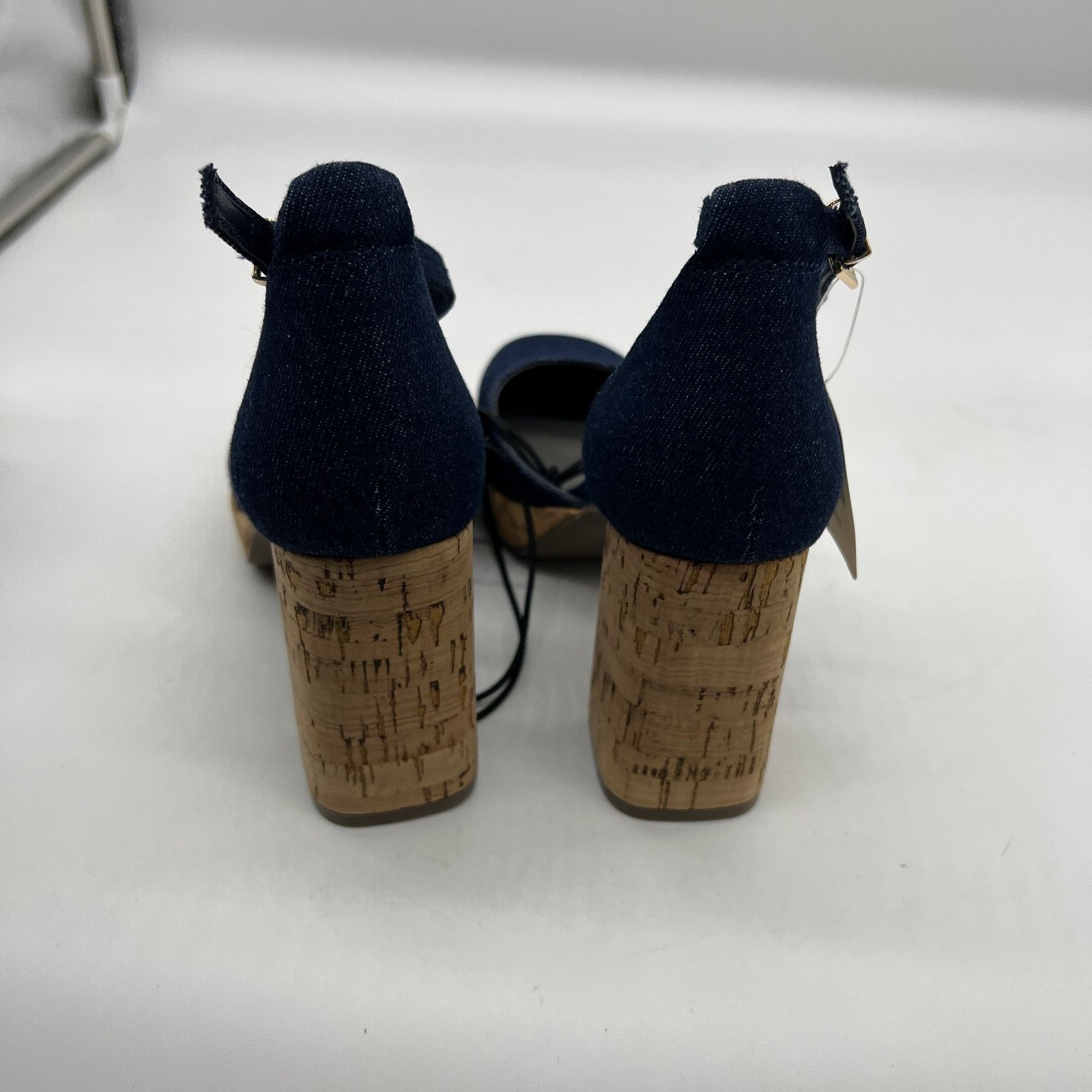 Other Worthington Womens Panama Block Heel Pumps Denim Size 6.5M Size US 6.5 / IT 36.5 - 7 Thumbnail