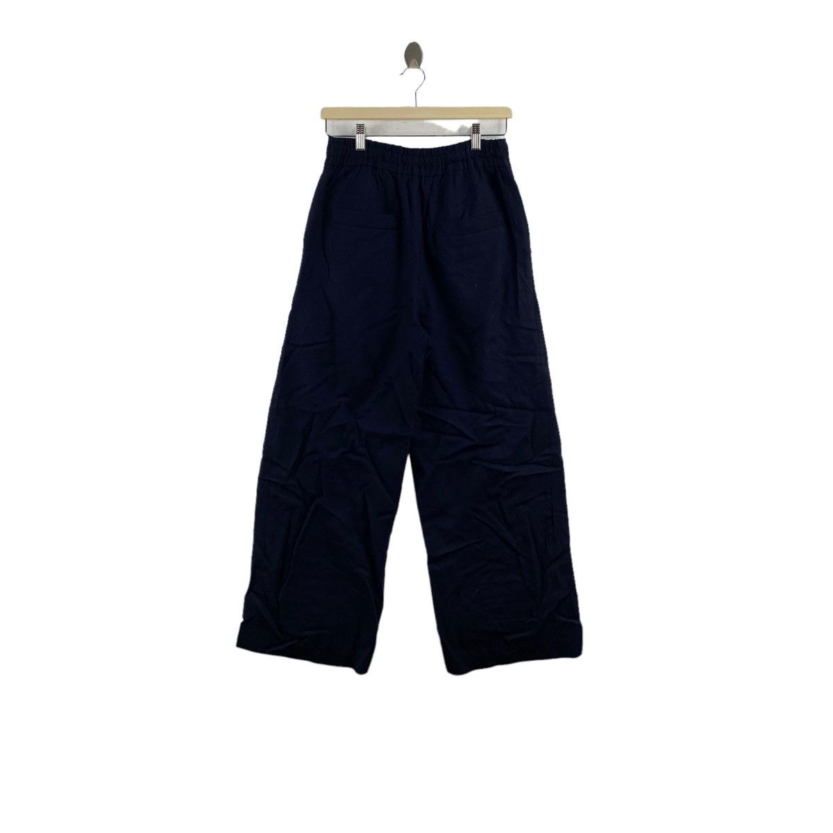 Japanese Brand FRAMEWORK Japanese Brand Navy Baggy Casual Trousers Pant Size 27" / US 4 / IT 40 - 3 Thumbnail