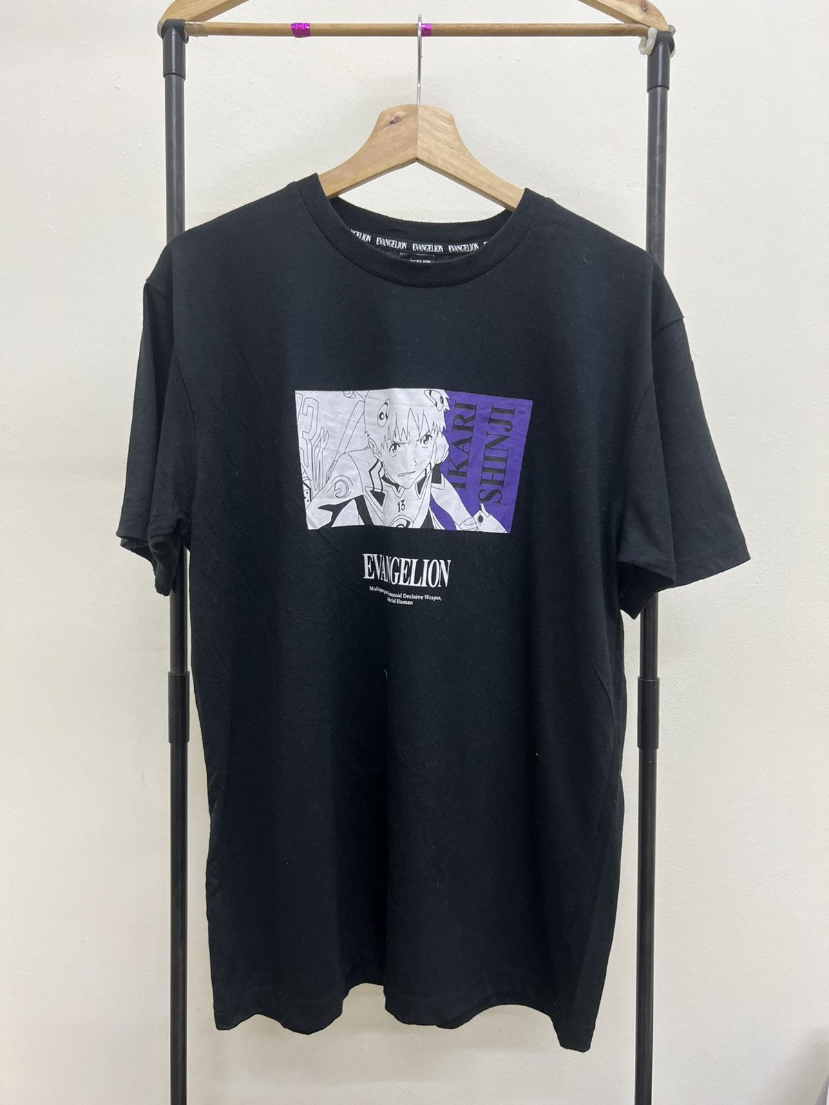 Anime Japan Anime Eva Neon Genesis Evangelion Humanoid Ikari Tee Size US L / EU 52-54 / 3 - 1 Thumbnail