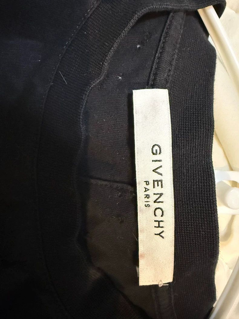 Givenchy Givenchy Logo Striped Black and White Knit Wool Sweater Size US XS / EU 42 / 0 - 3 Thumbnail