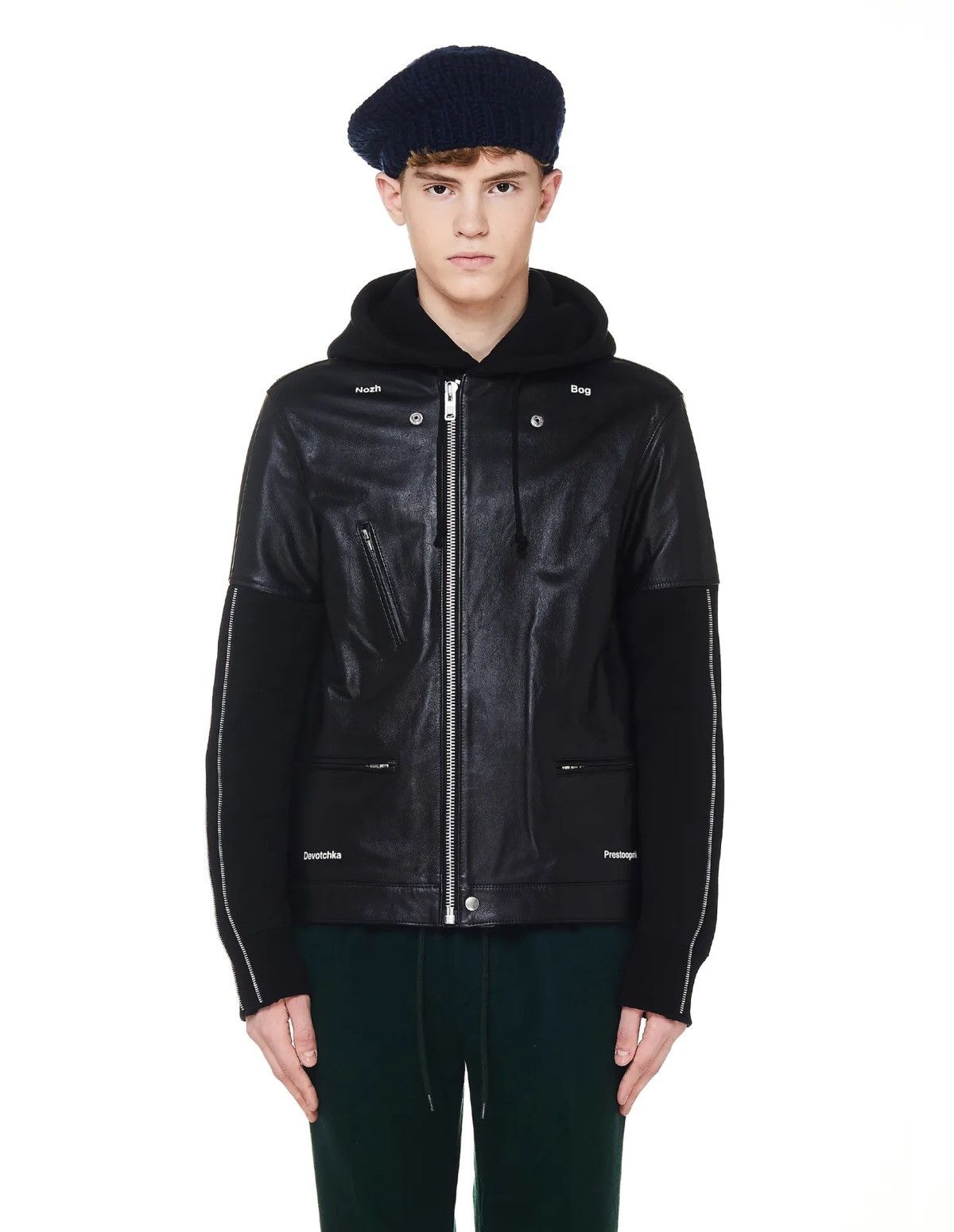 Undercover AW19 Clockwork Orange Hybrid Leather Jacket Size US S / EU 44-46 / 1 - 20 Thumbnail
